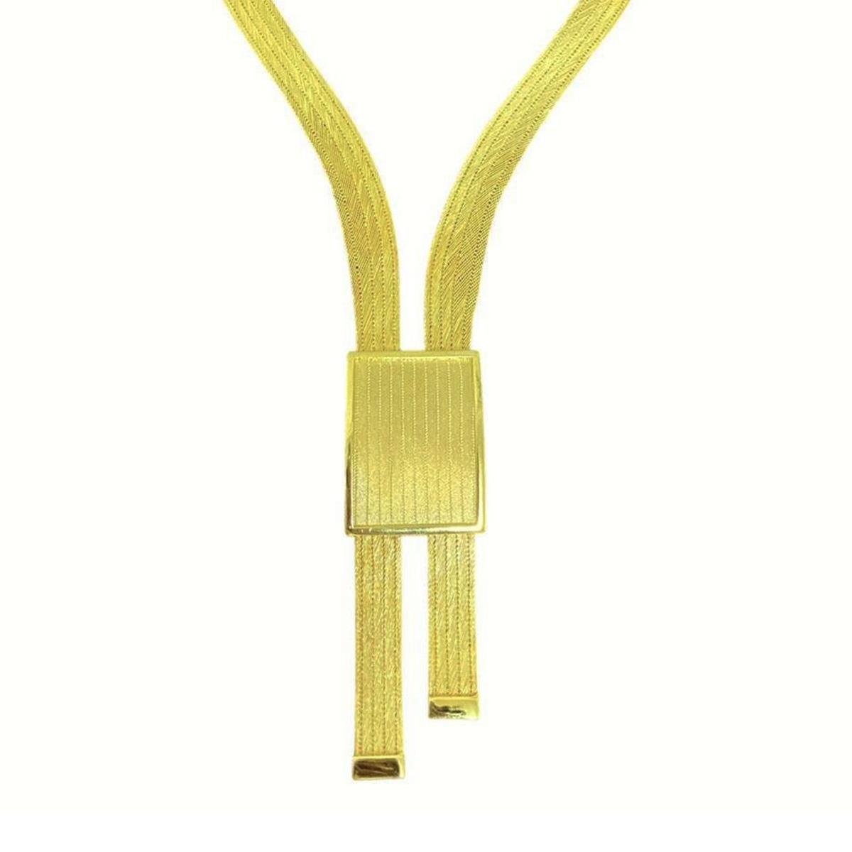 5 Sıra Kare Hasır Gold Kaplama Gümüş Trabzon Gerdanlık