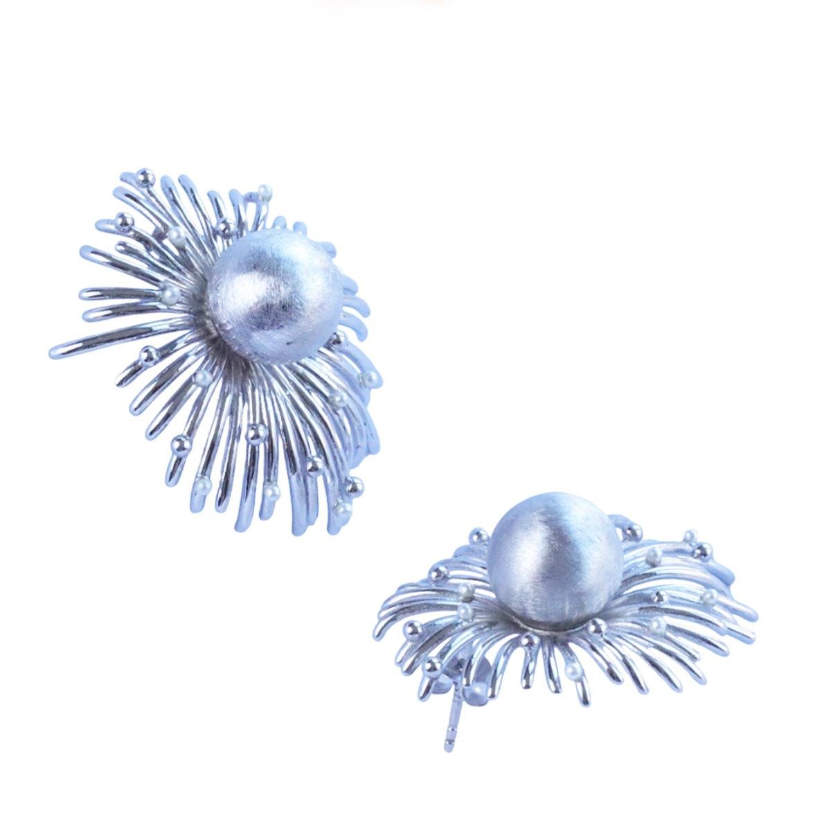 Boom Party Gümüş Küpe