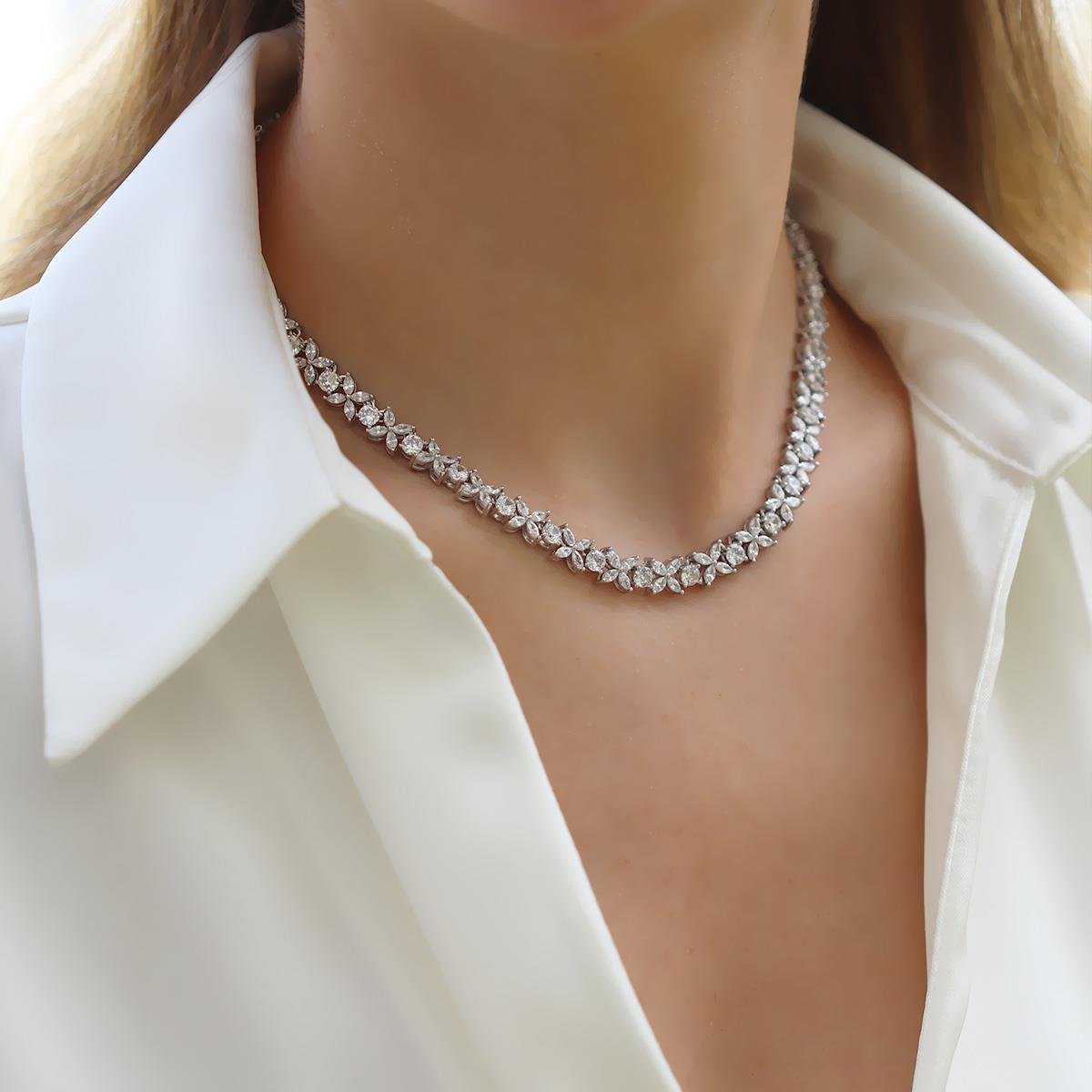 Çiçek Zirkon Taşlı Su Yolu Set