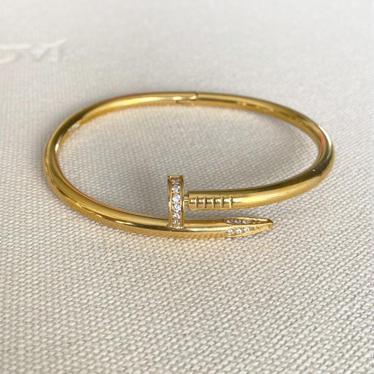 Çivi Taşlı İkili Çelik Kelepçe