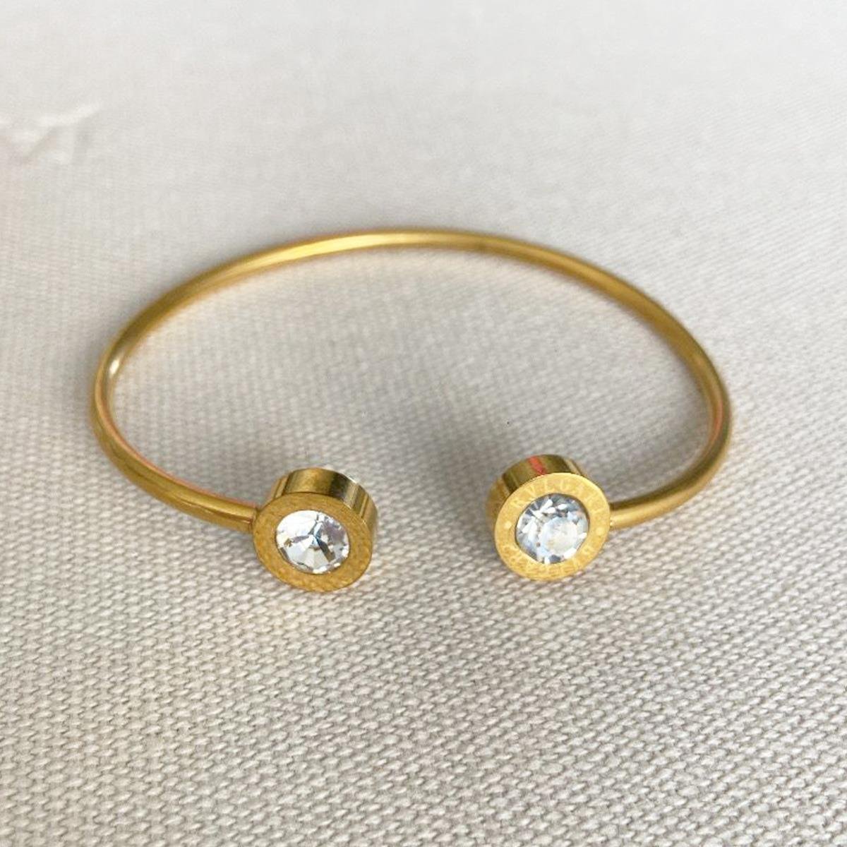 Çivi Taşlı İkili Çelik Kelepçe