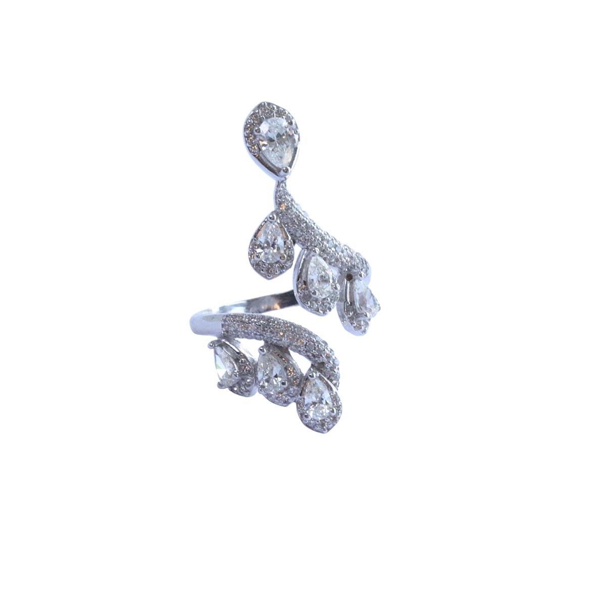 Damla Taşlı Sky Diamond Gümüş Yüzük