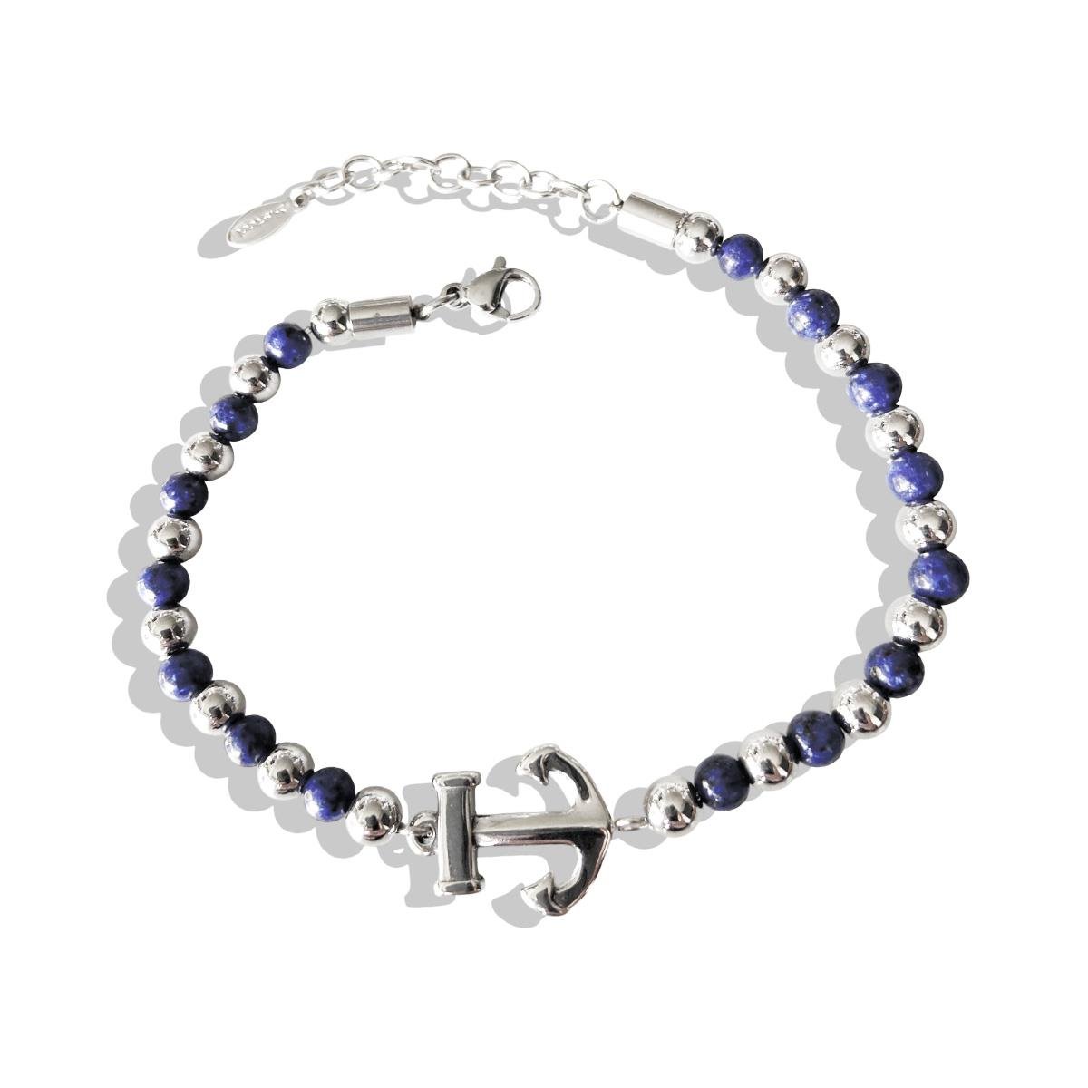 Deniz Çapası Lapis Çelik Erkek Bileklik