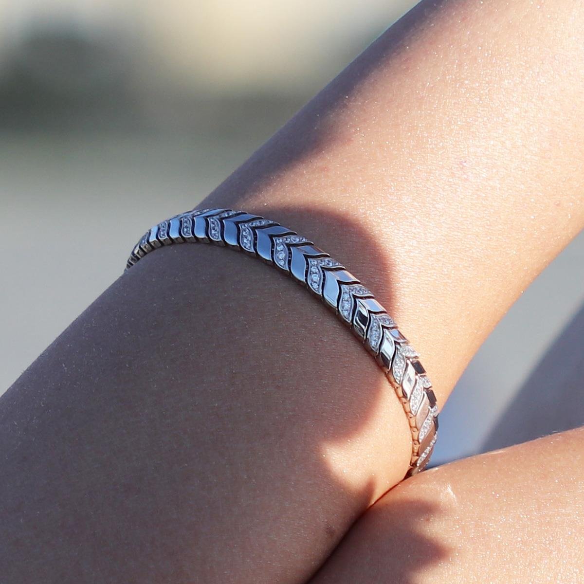 Fizyon Başak Gümüş Bileklik