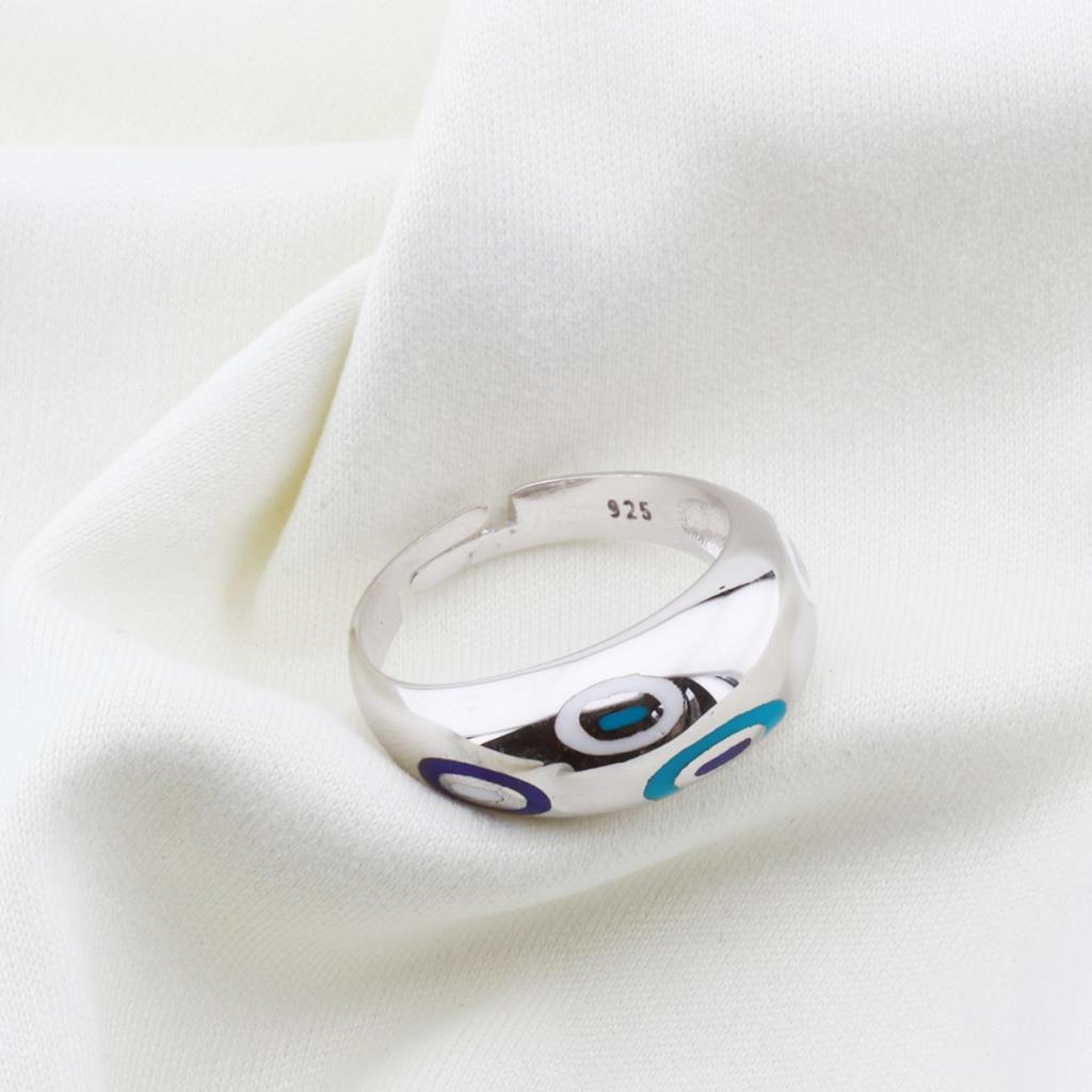 Fortuna Modeli Ayarlanabilir Gümüş Yüzük