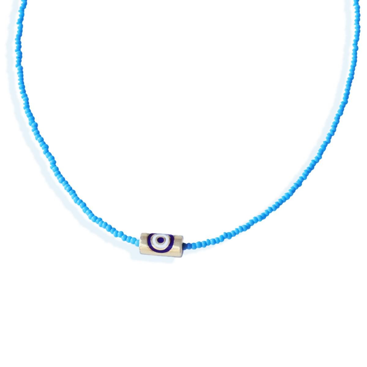 Fortuna Modeli Turkuaz Doğaltaş Gümüş Kolye