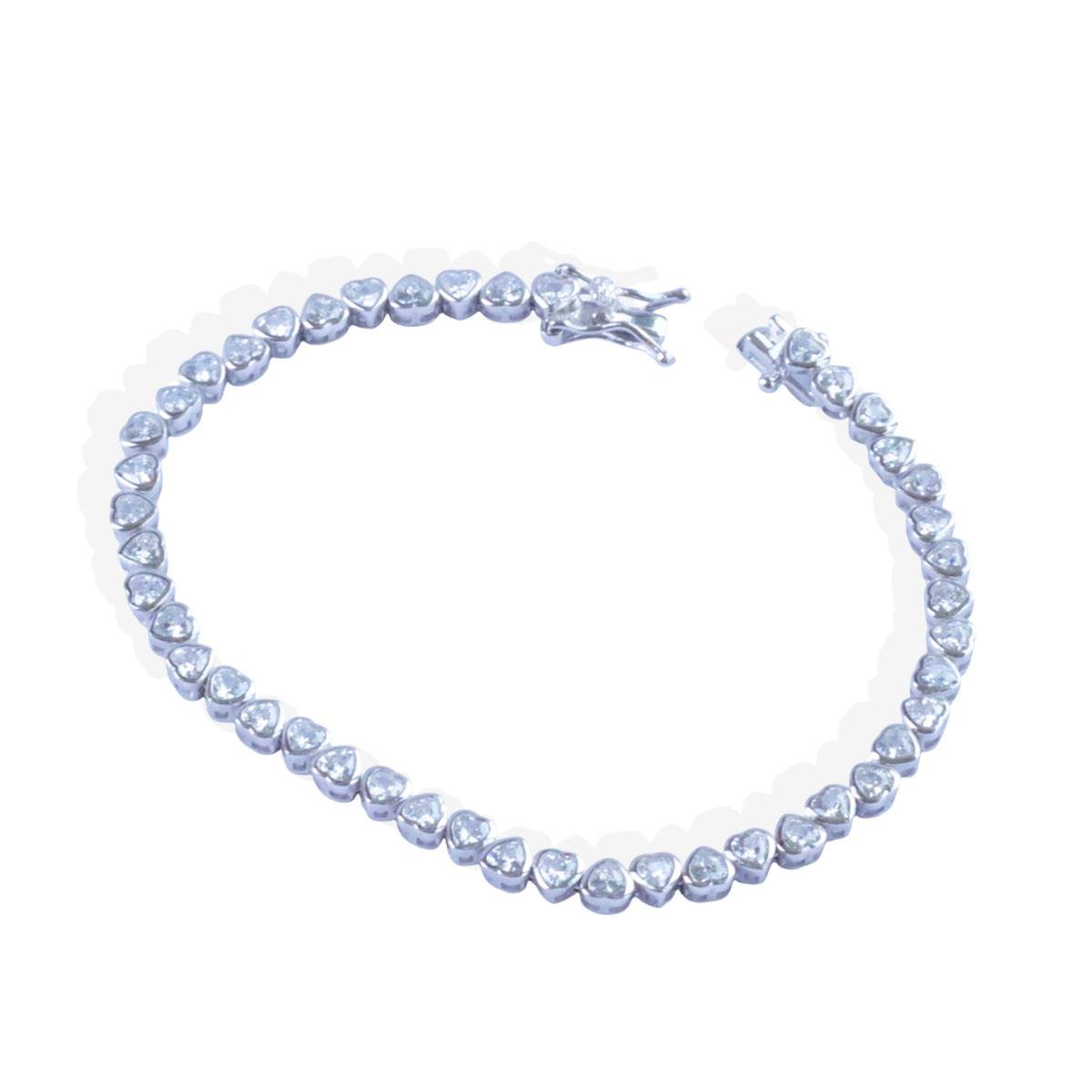 Kalpli Su Yolu Gümüş Bileklik