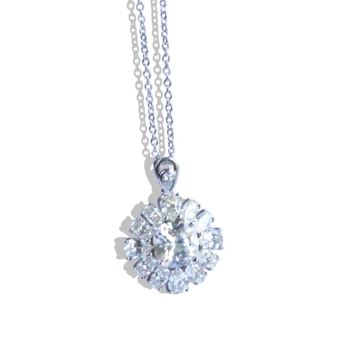 Okyanusun Kalbi Sky Diamond Gümüş Set