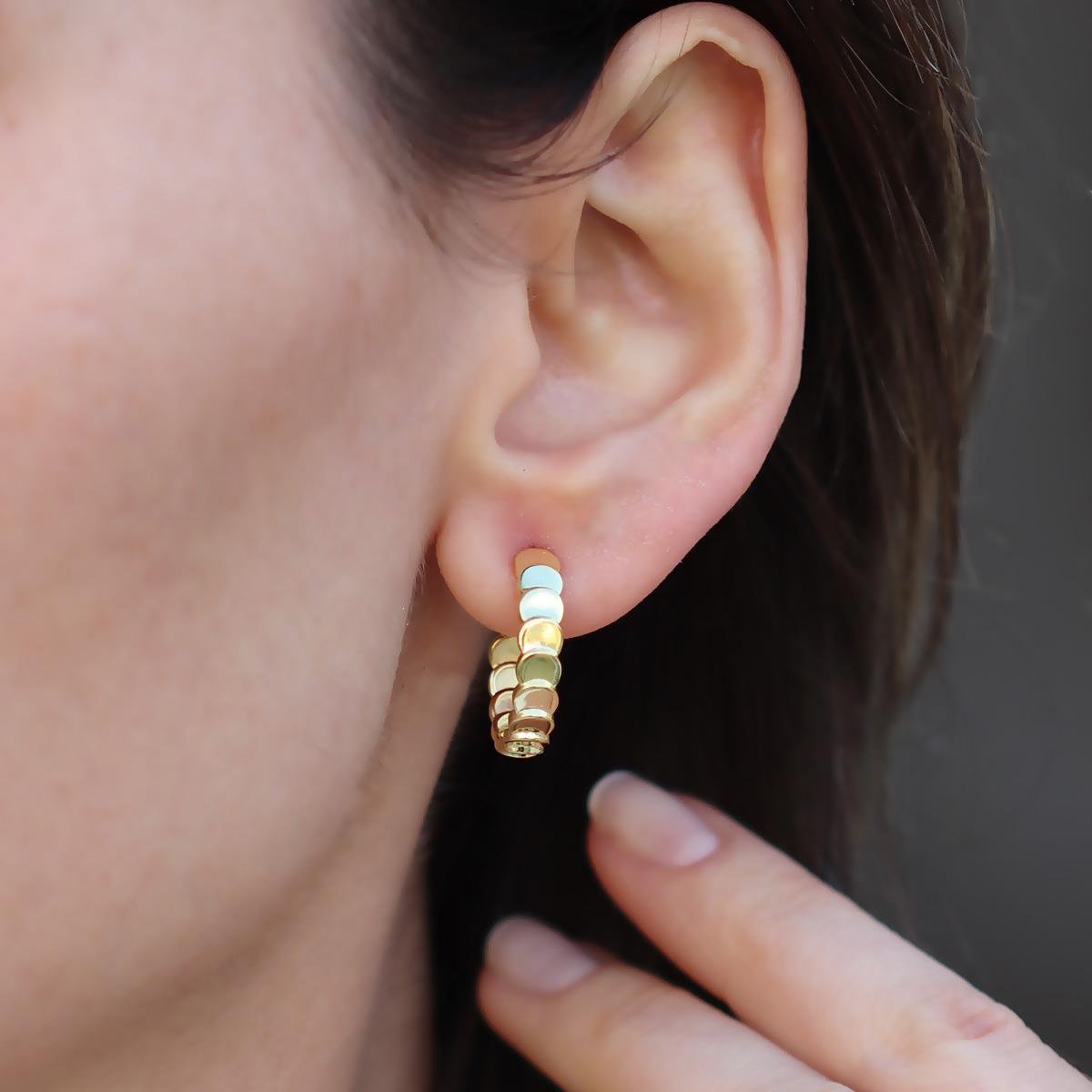 Pul Gold Gümüş Halka