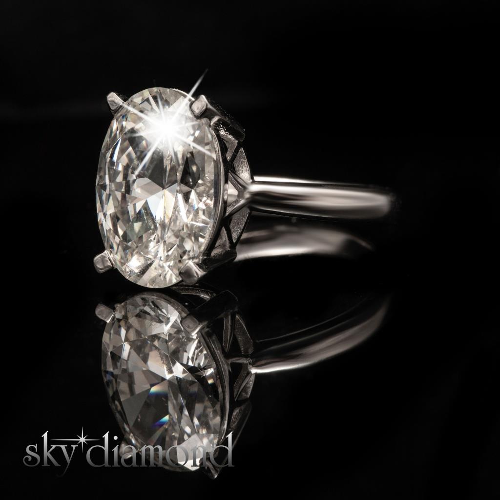 Sky Diamond Large Oval Montür Tektaş