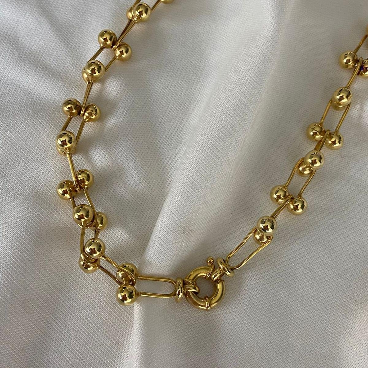 Tffny Model Gold Kaplama Gümüş Kolye
