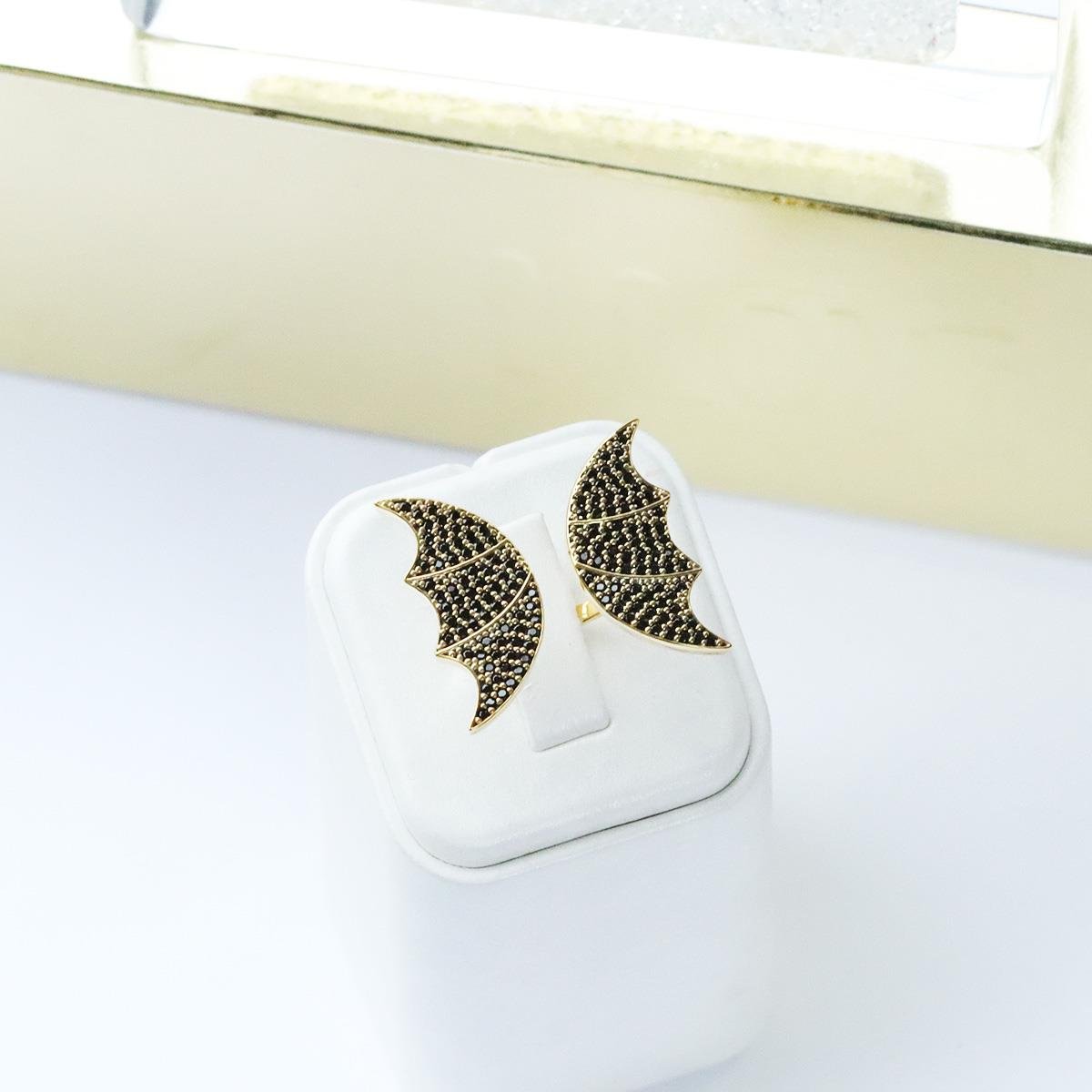 Yarasa Modeli Ayarlanabilir Gümüş Yüzük