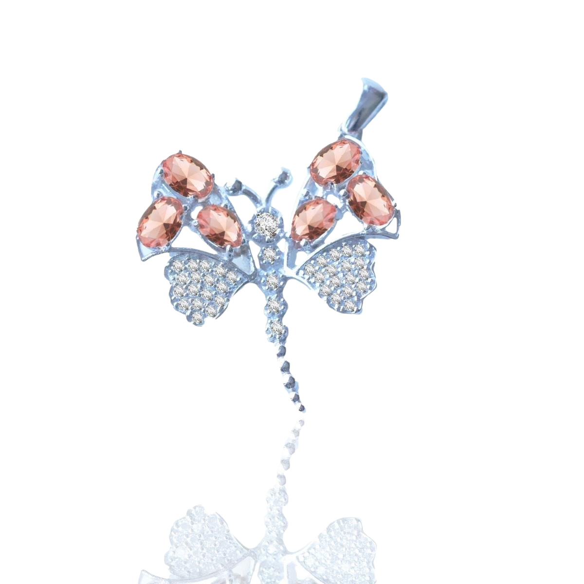 Zultanit Taşlı Yusufçuk Gümüş Kolye Ucu