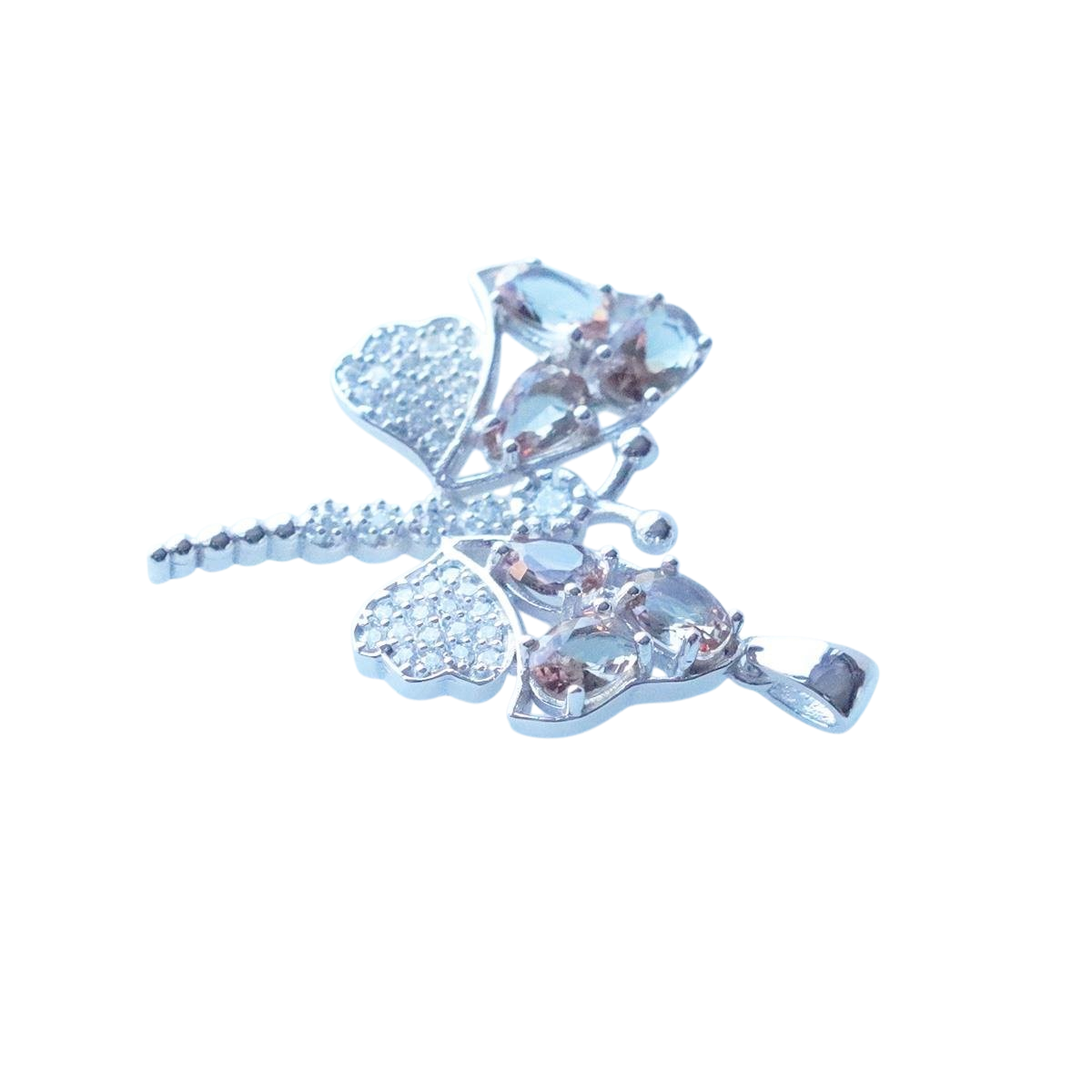 Zultanit Taşlı Yusufçuk Gümüş Kolye Ucu