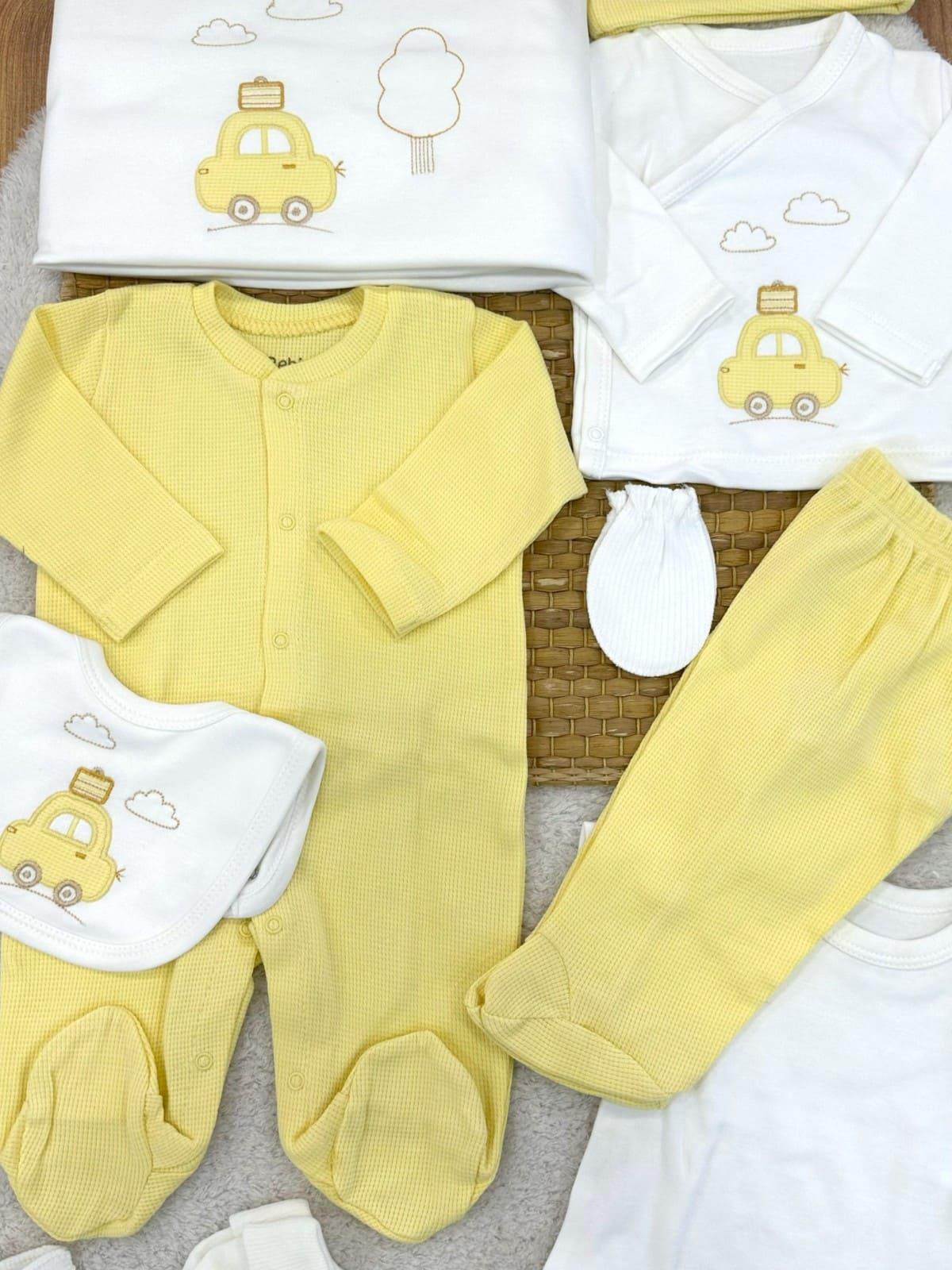 Erkek Bebek Hastane Çıkışı & Zıbın Set