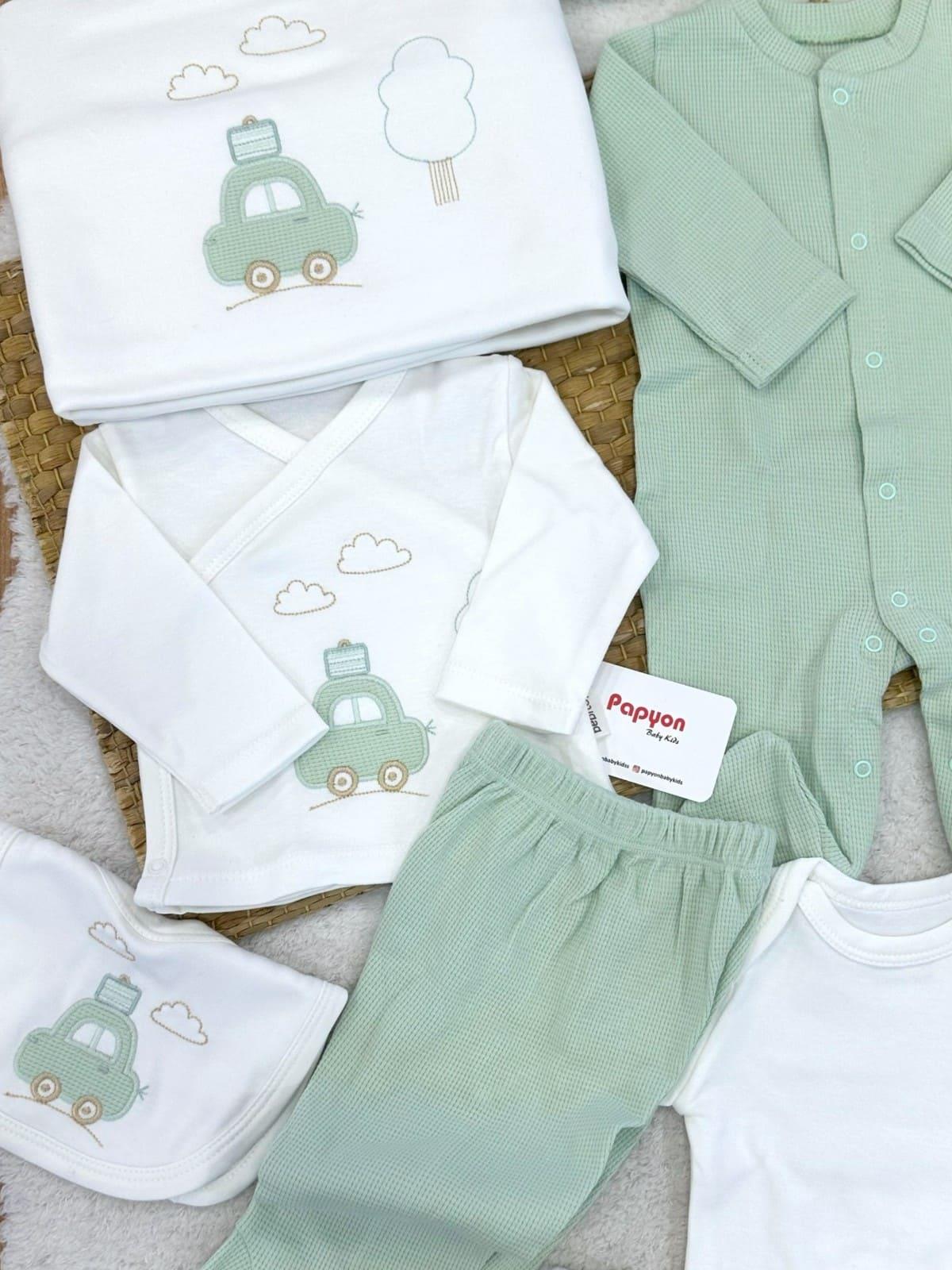 Hastane Çıkışı & Zıbın Set (Erkek)