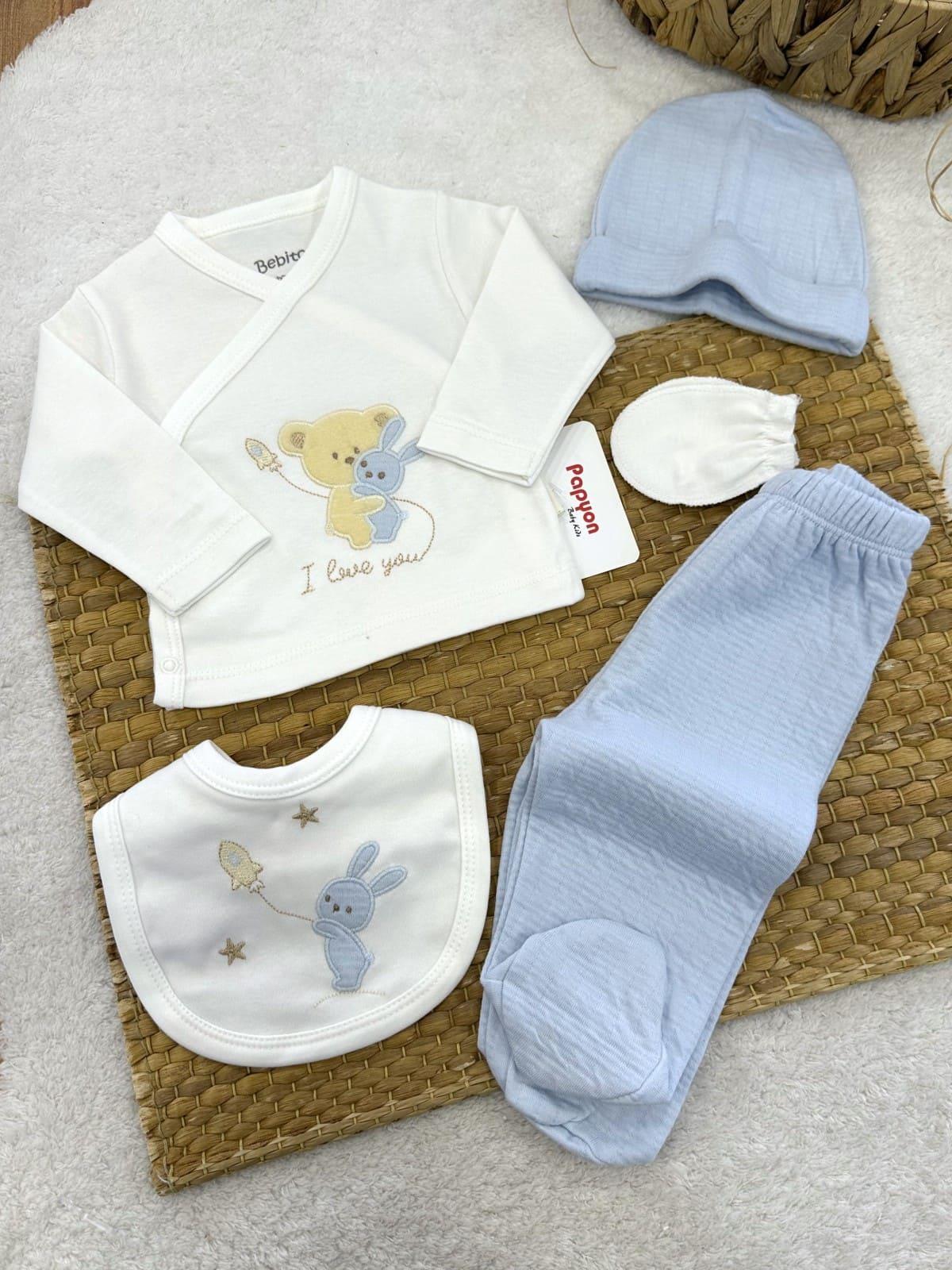 Hastane Çıkışı & Zıbın Set (Erkek)