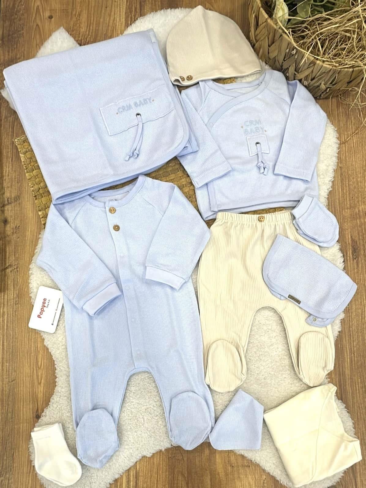 Hastane Çıkışı & Zıbın Set (Erkek)