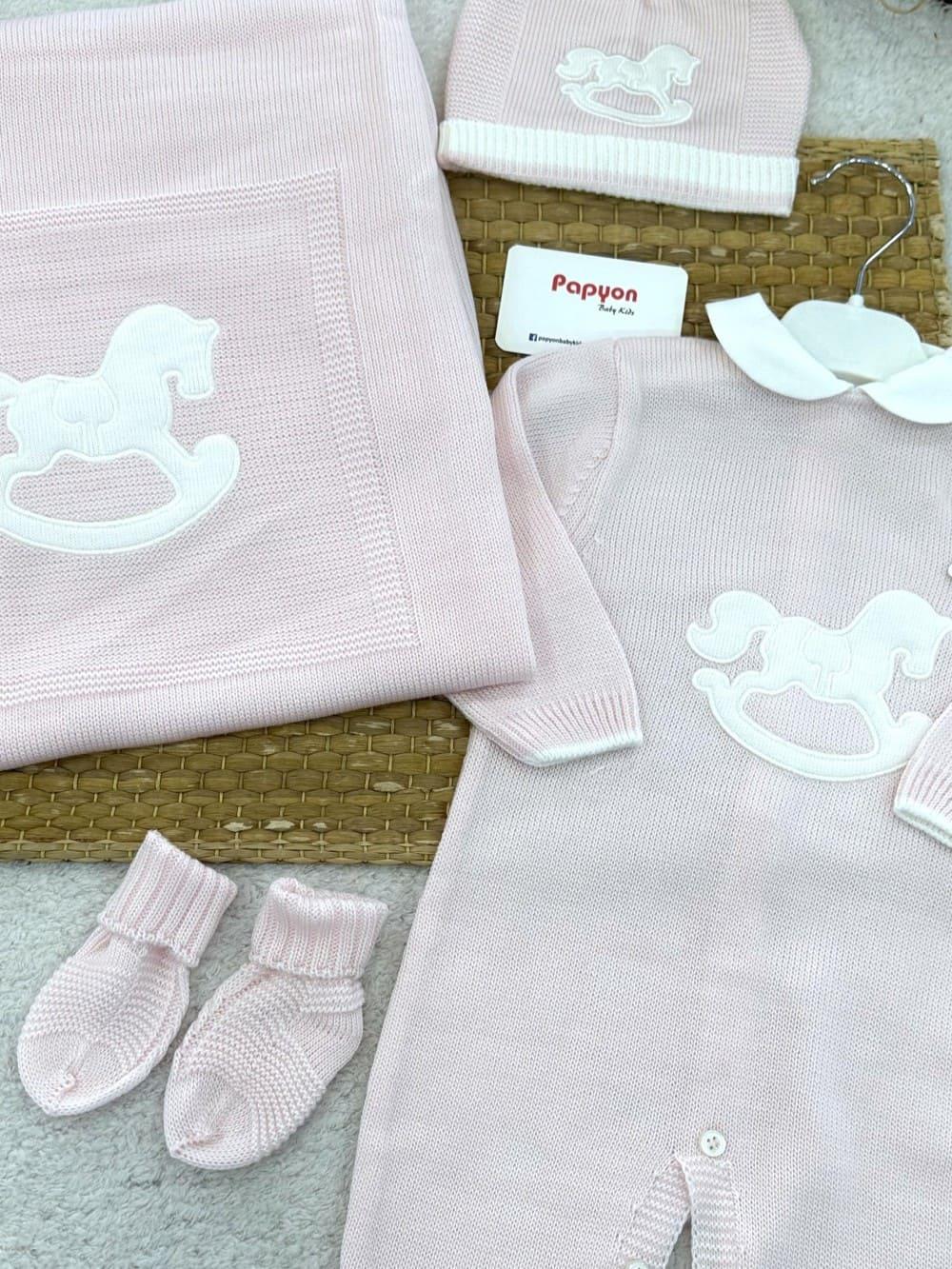 Kız Bebek Hastane Çıkışı & Zıbın Set