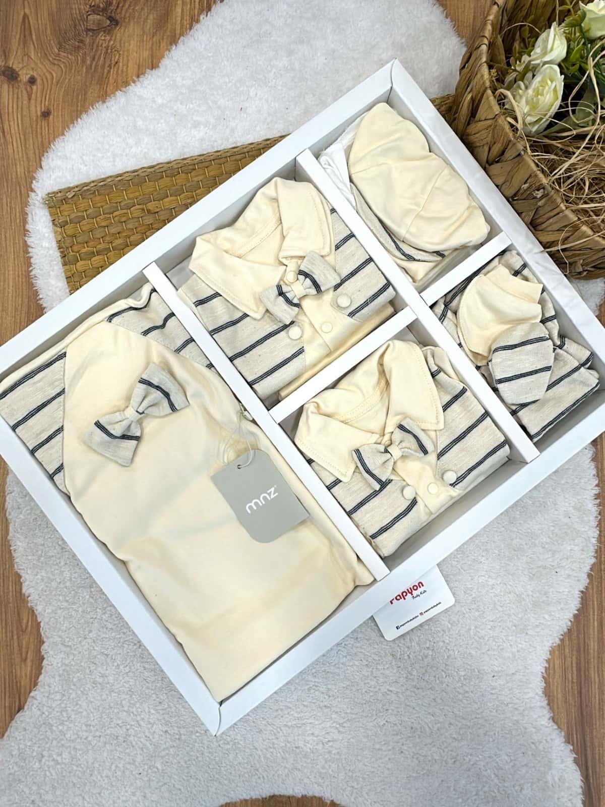 Erkek Bebek Hastane Çıkışı & Zıbın Set