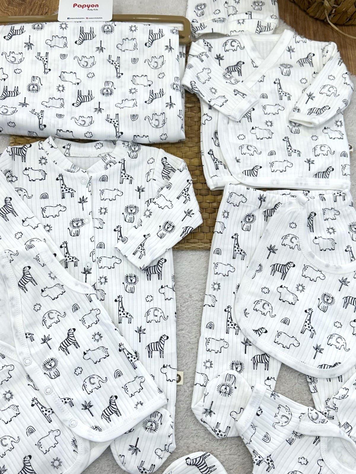 Erkek Bebek Hastane Çıkışı & Zıbın Set