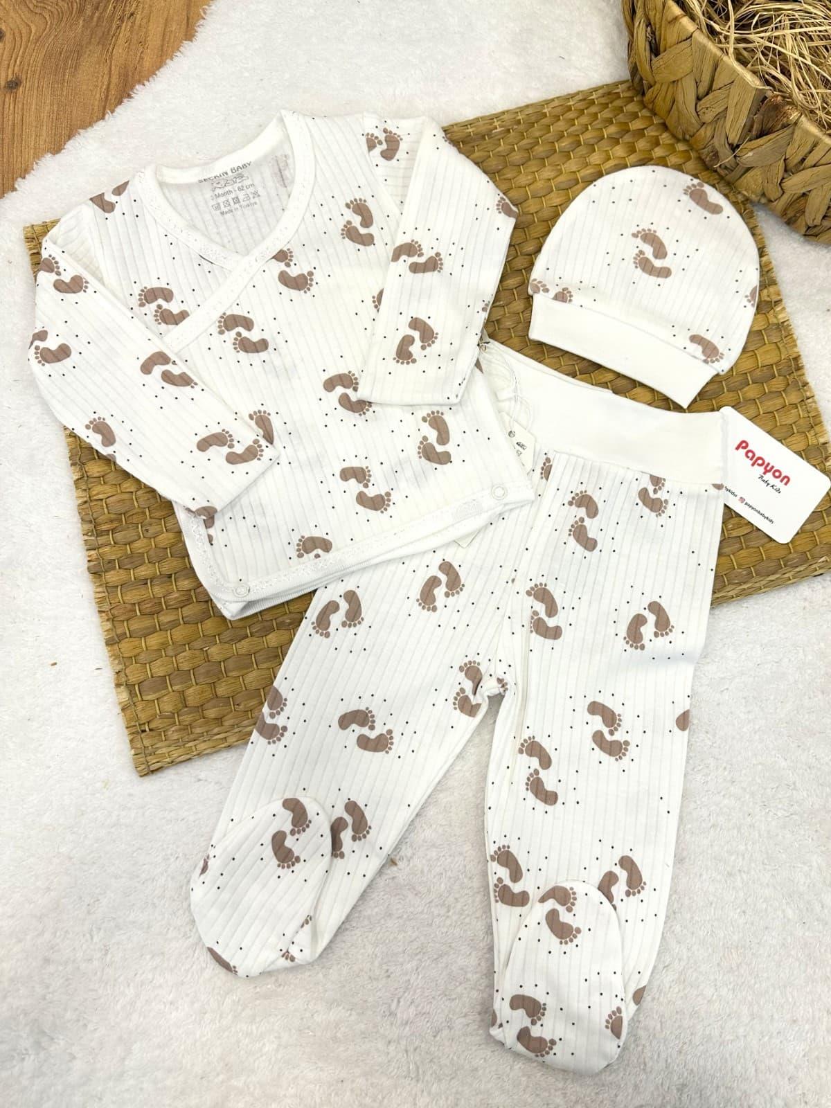 Erkek Bebek Hastane Çıkışı & Zıbın Set