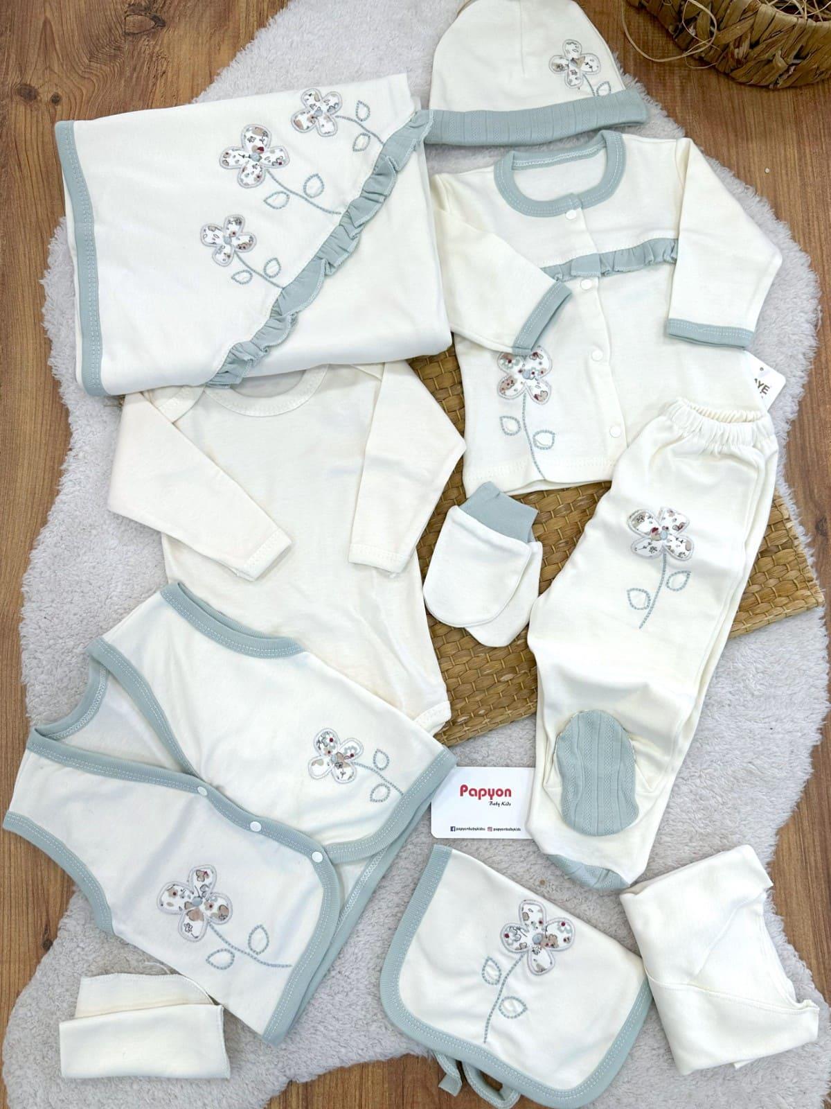 Kız Bebek Hastane Çıkışı & Zıbın Set