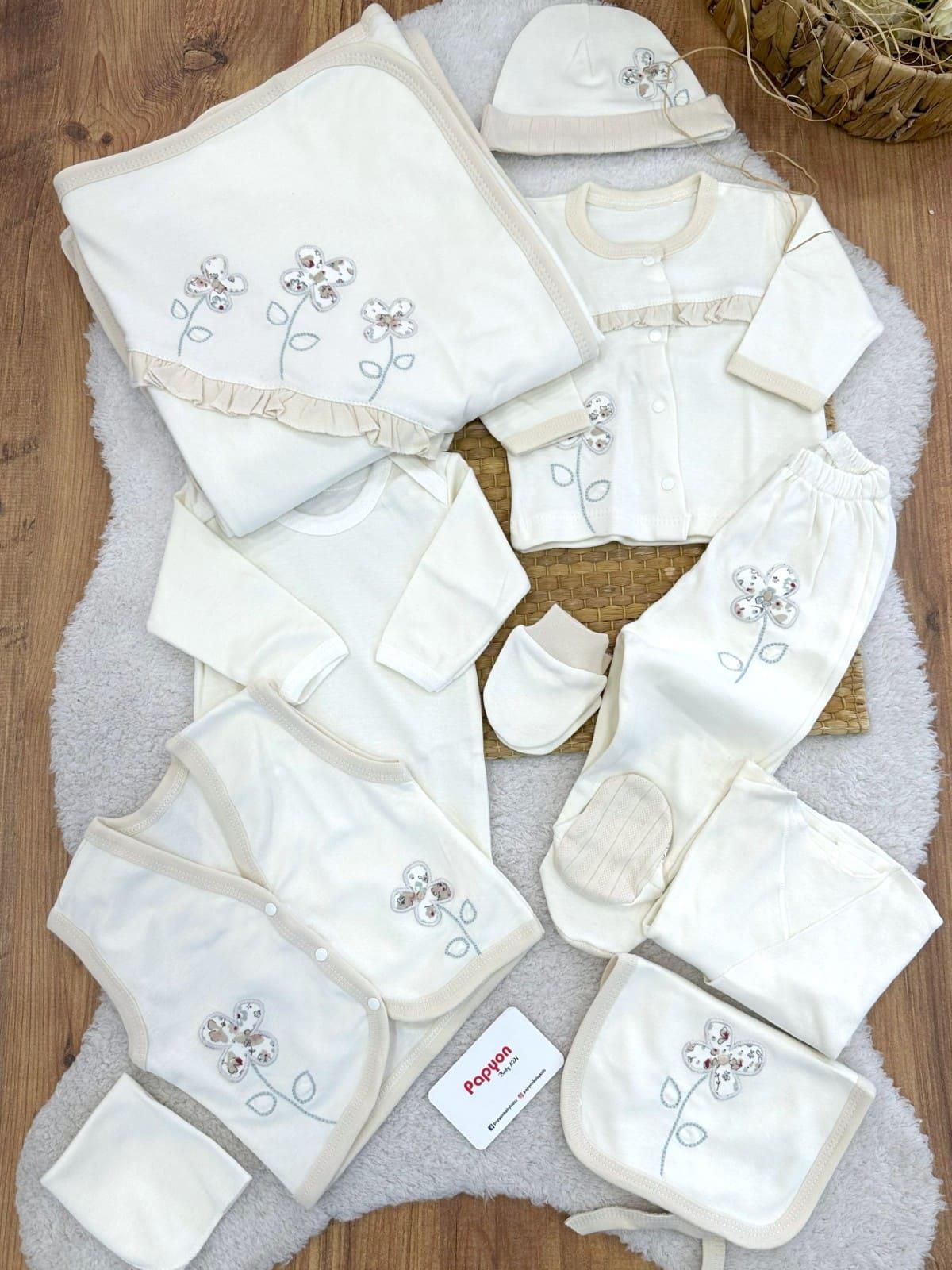 Kız Bebek Hastane Çıkışı & Zıbın Set