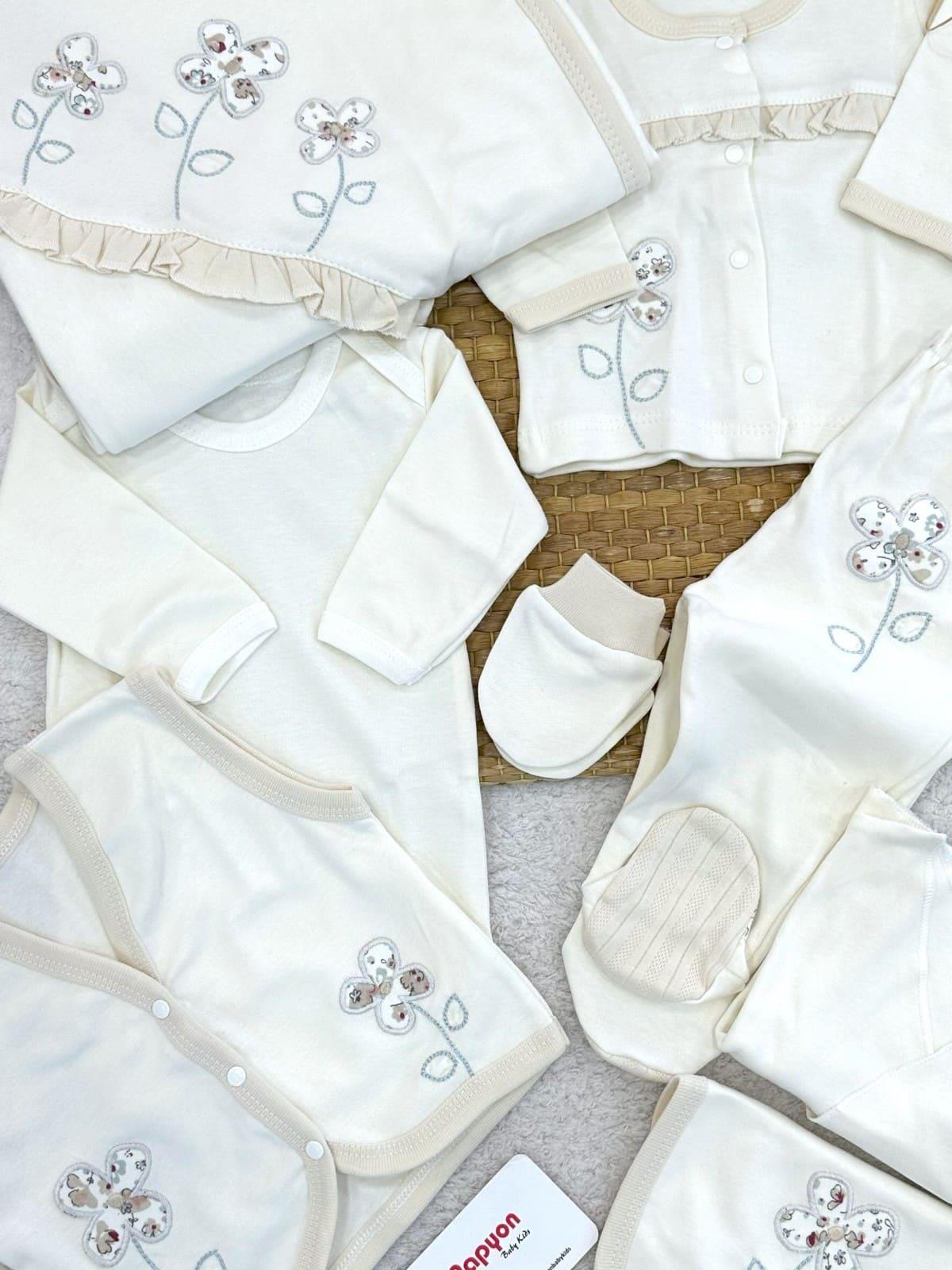 Kız Bebek Hastane Çıkışı & Zıbın Set