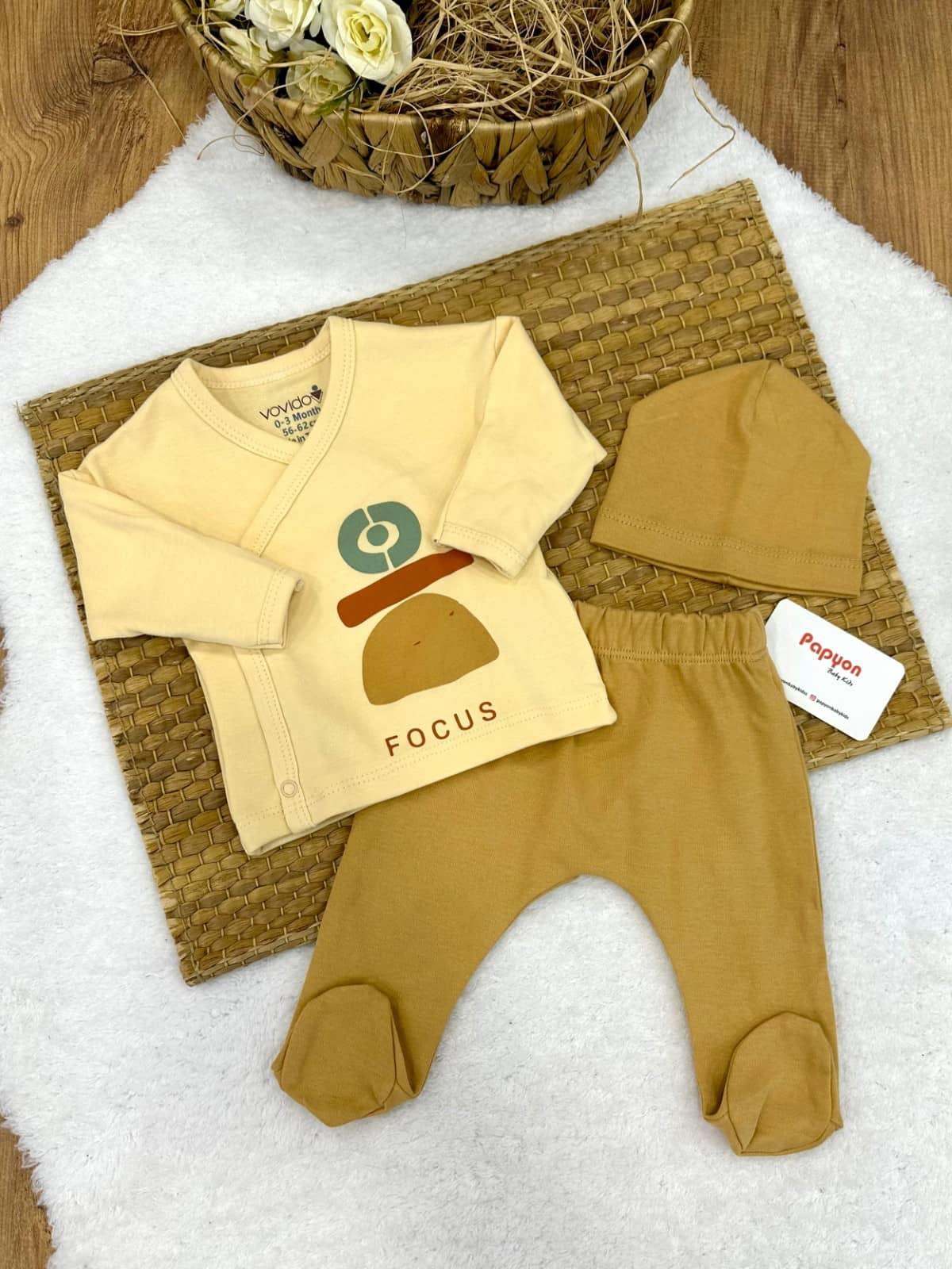 Erkek Bebek Hastane Çıkışı & Zıbın Set