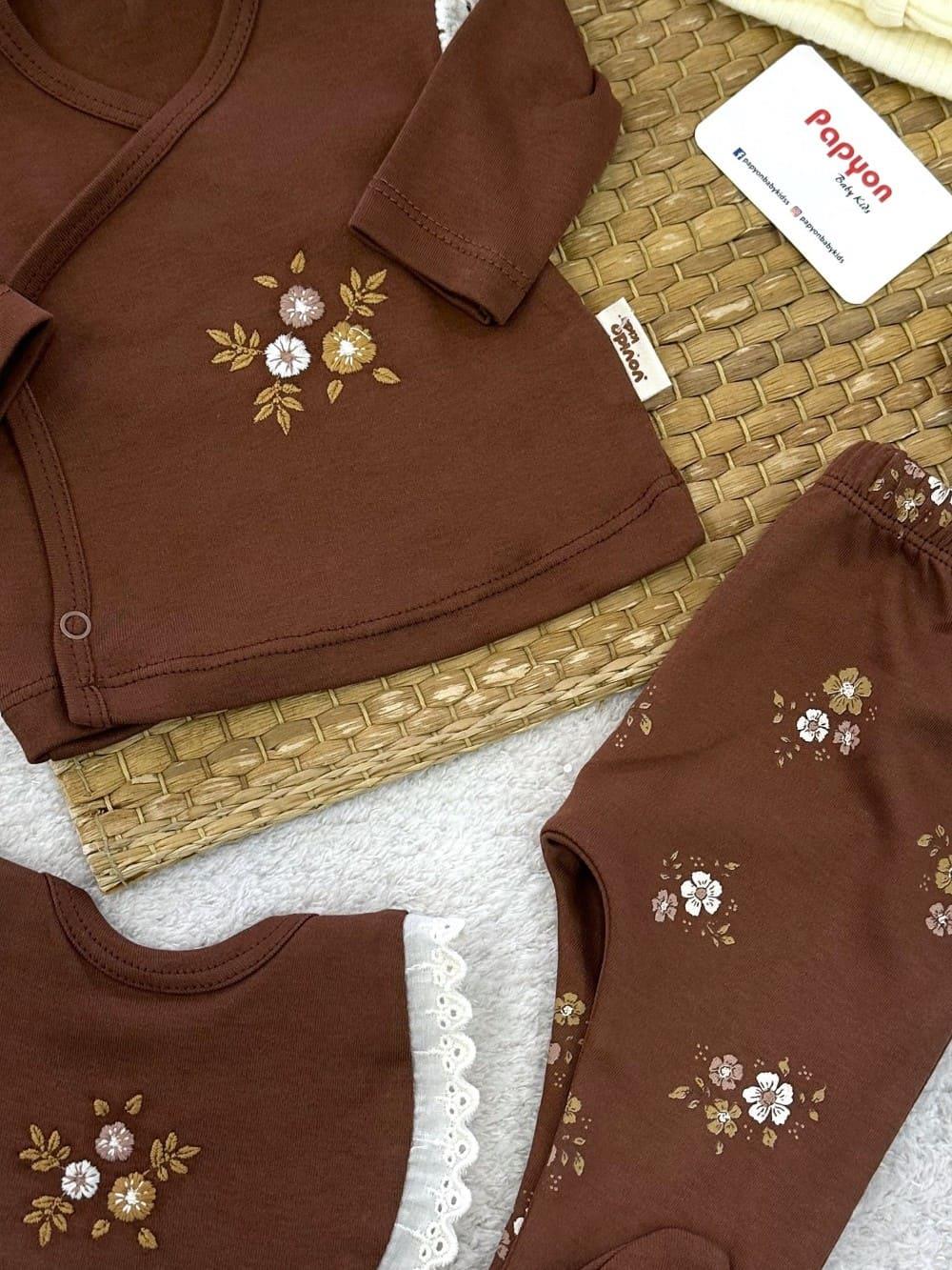 Kız Bebek Hastane Çıkışı & Zıbın Set