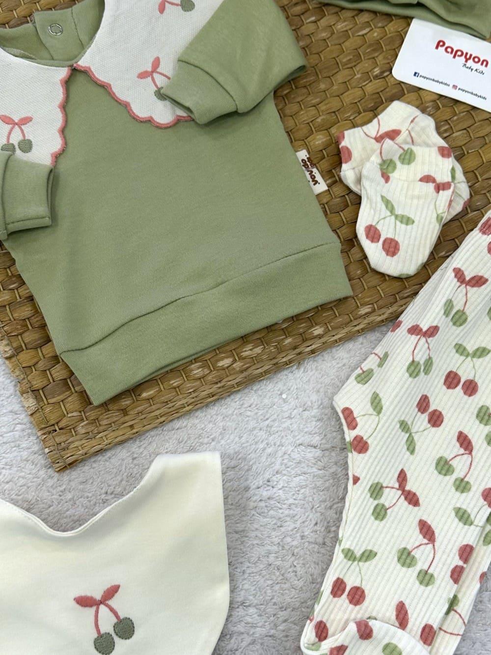 Kız Bebek Hastane Çıkışı & Zıbın Set