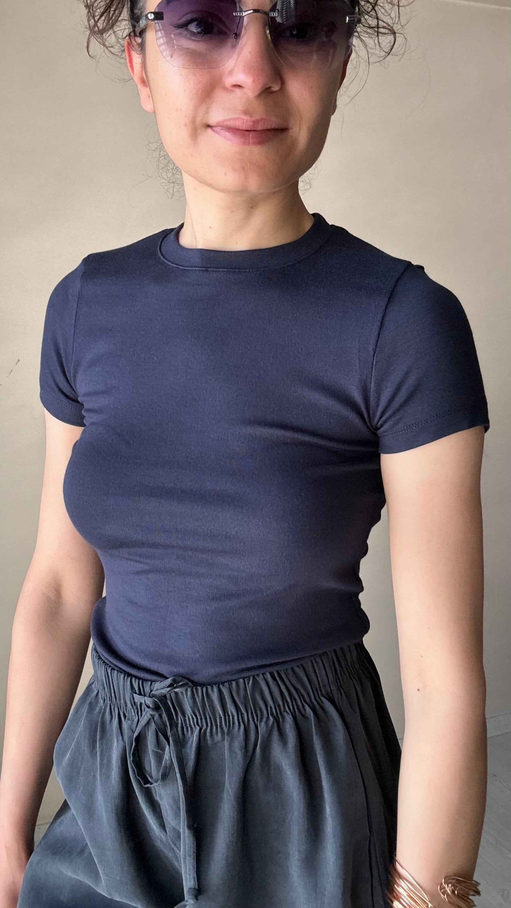 Bisiklet Yaka Likralı Body