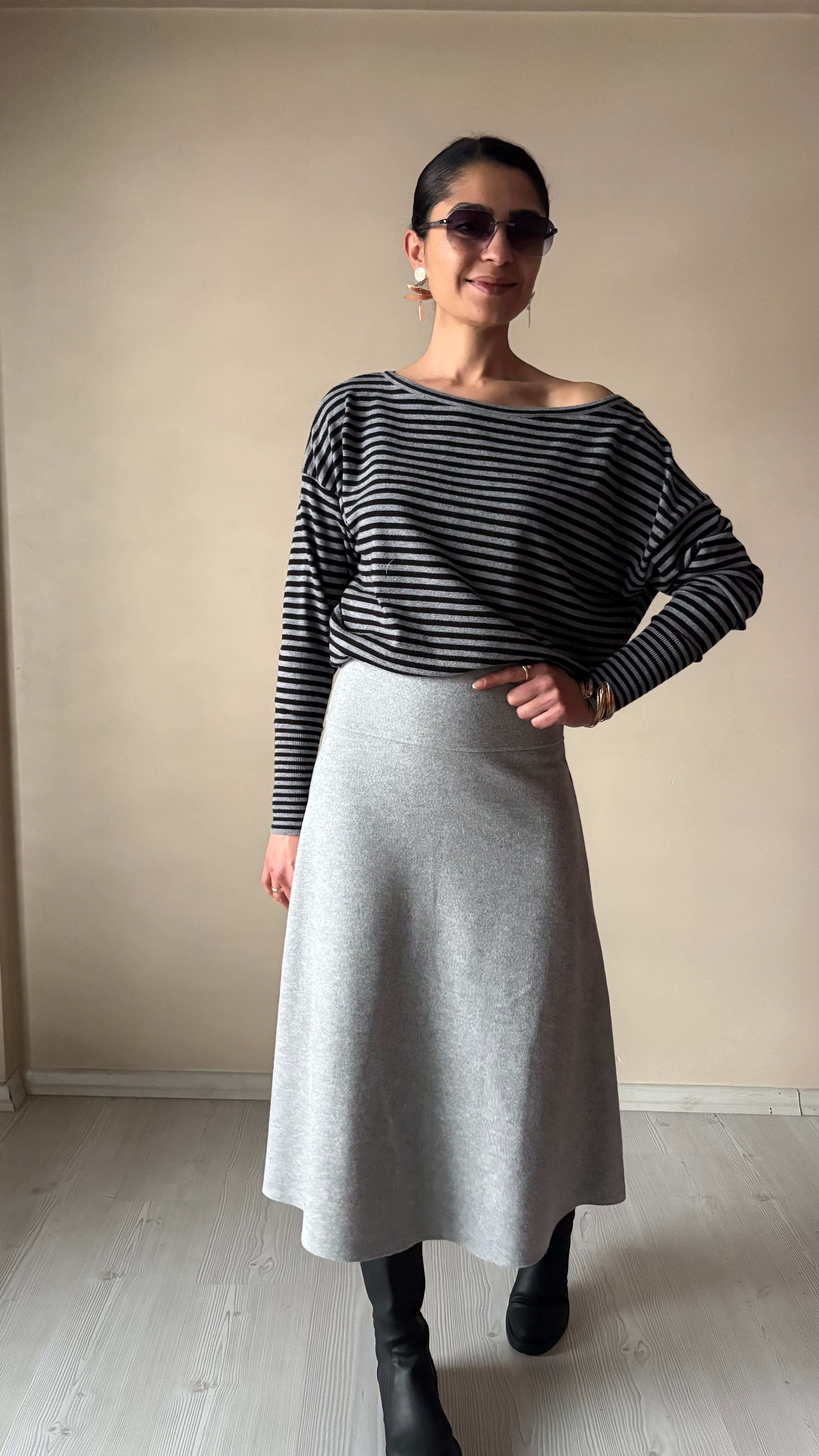 Gri Selanik Çan Etek