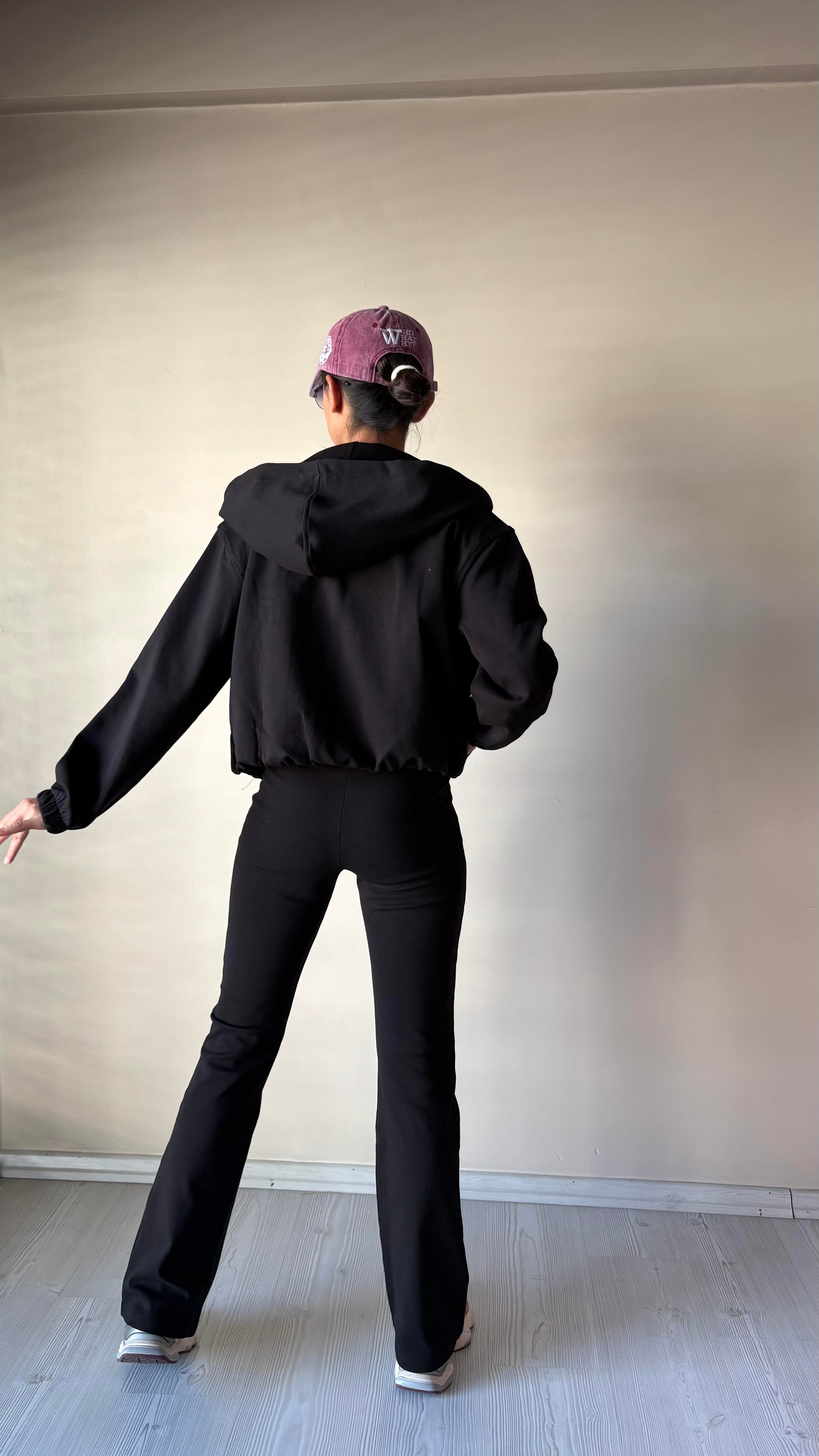 Kapşonlu Sweat Ceketler