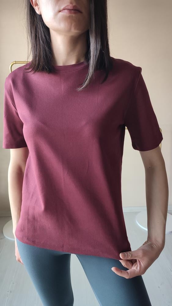 MD Bisiklet yaka Basic T-shirt 