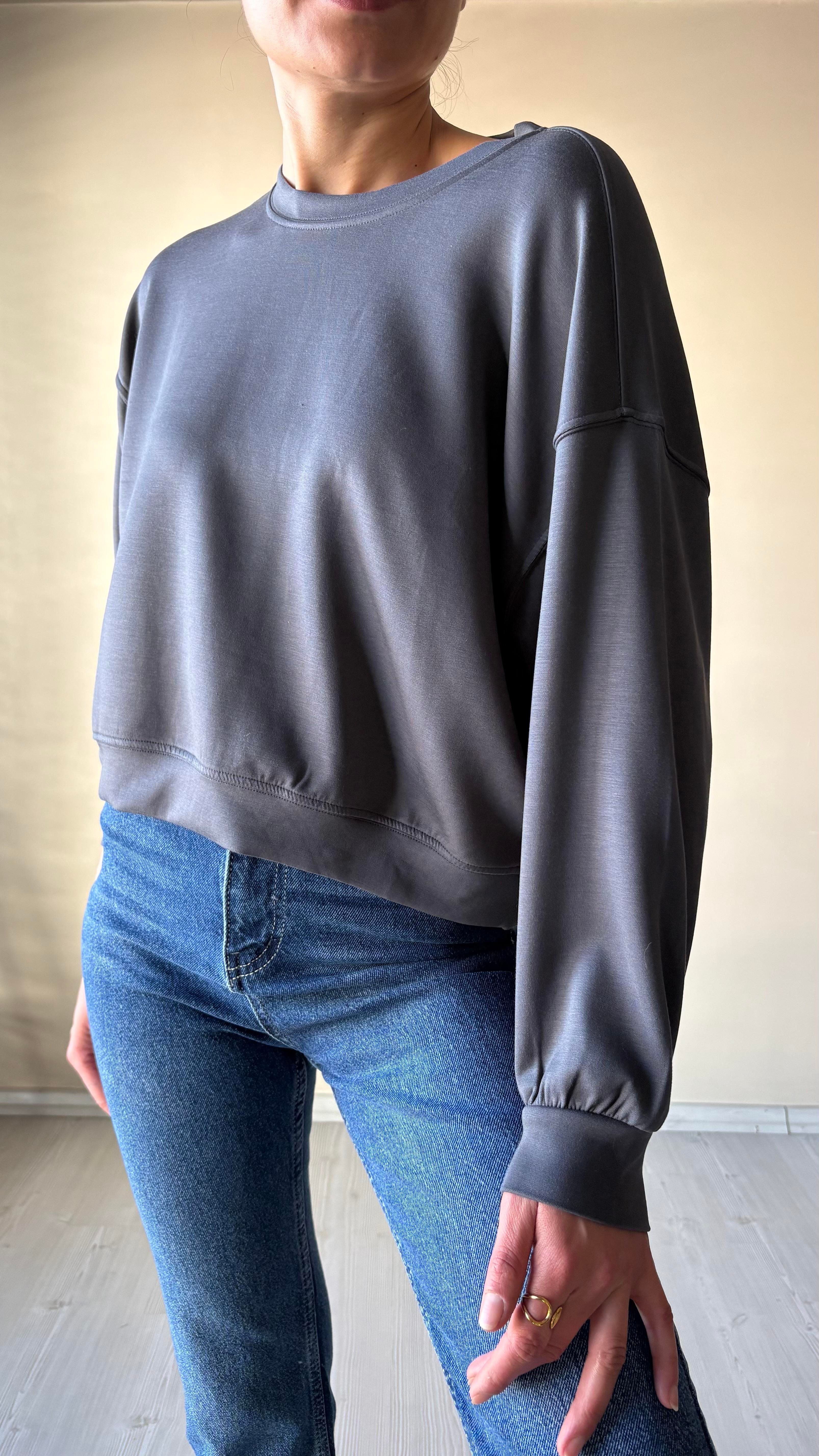 Modal Füme  Basic Sweat