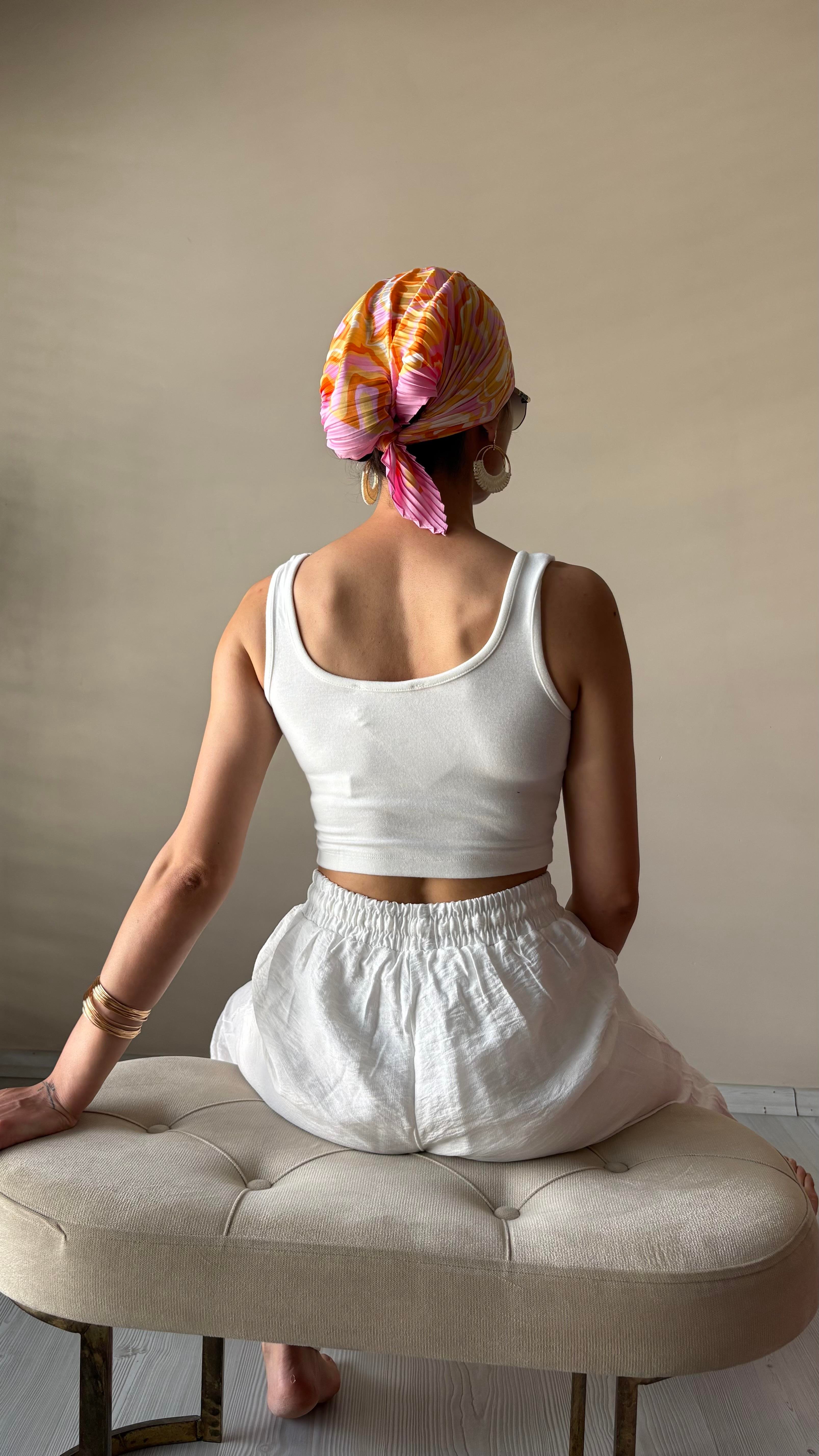 Modal likralı  Croptop 