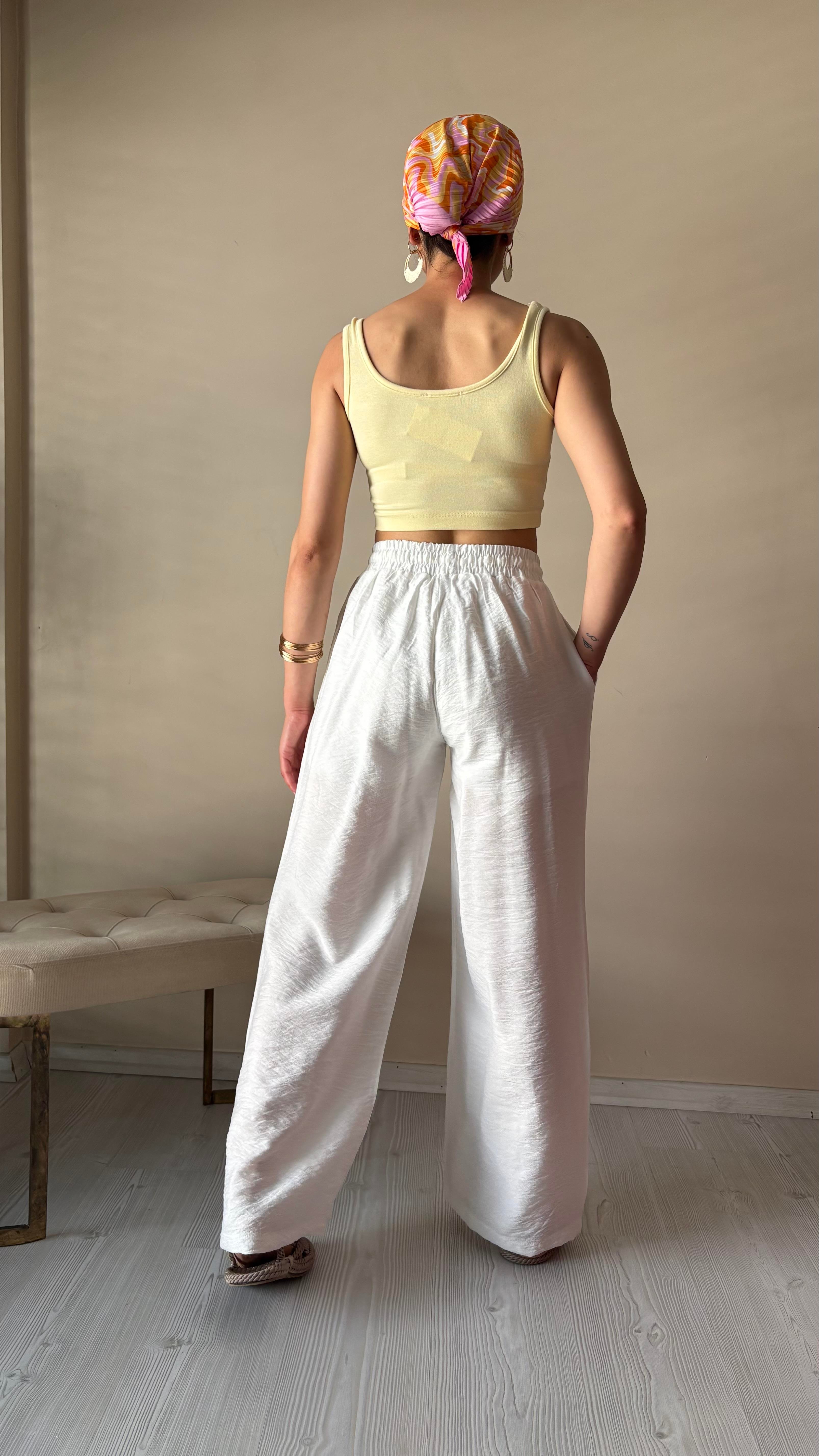 Modal likralı  Croptop 