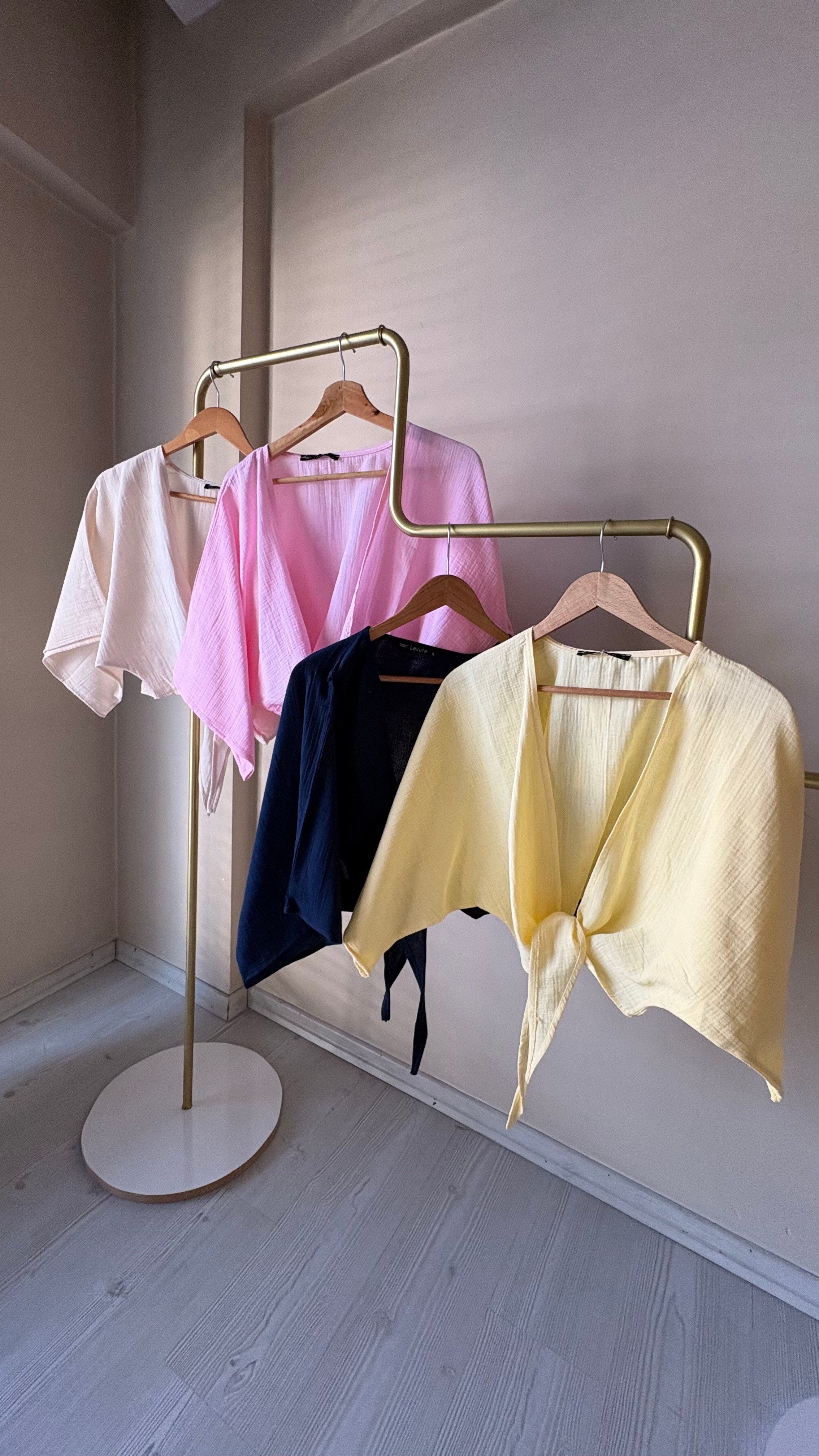 Sarı Müslin Bolera 