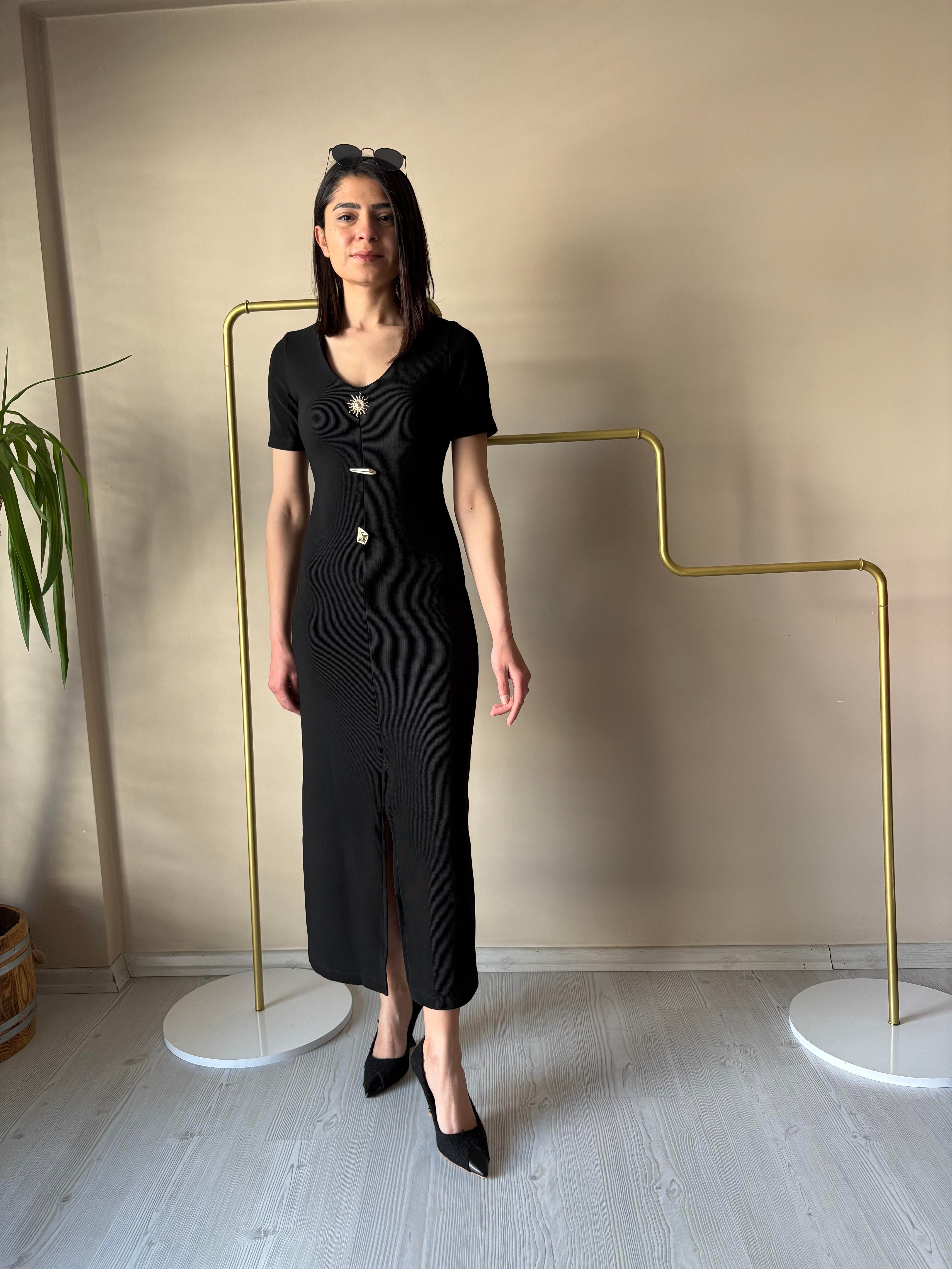 Siyah Ottoman Elbise