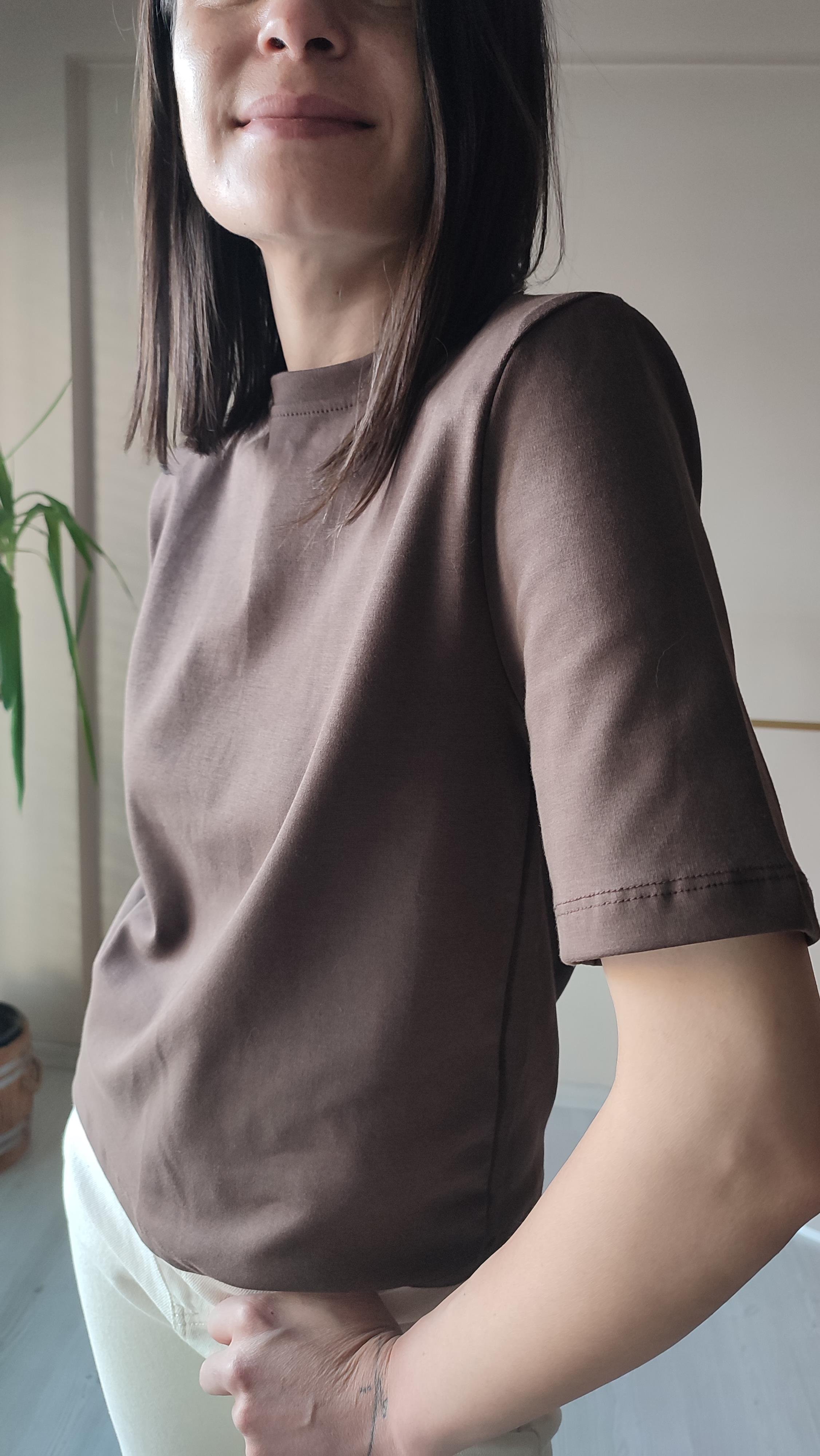 Vatkalı Basic T-shirt 