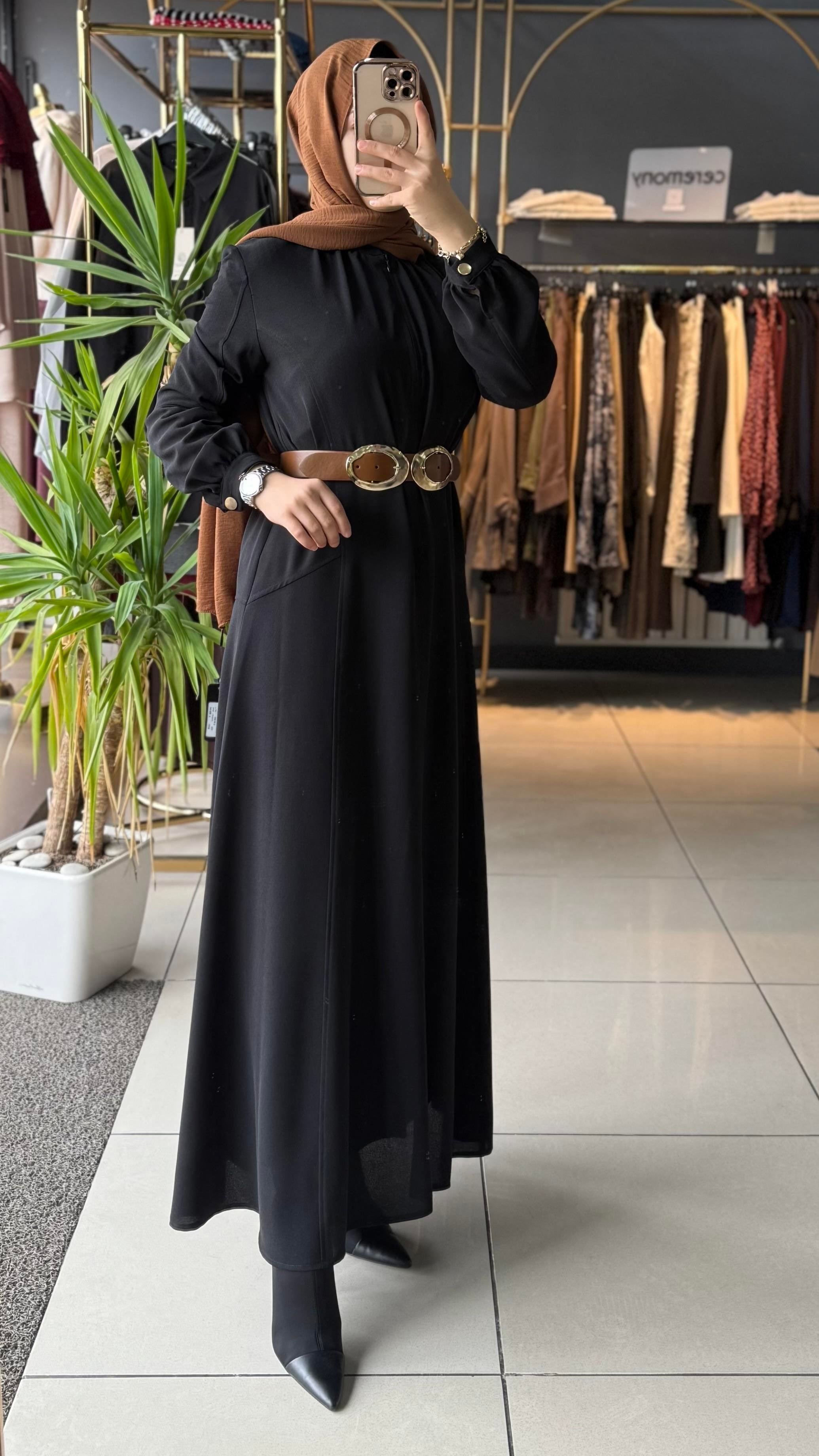 MİSSEMRAMİS ELBİSE SİYAH