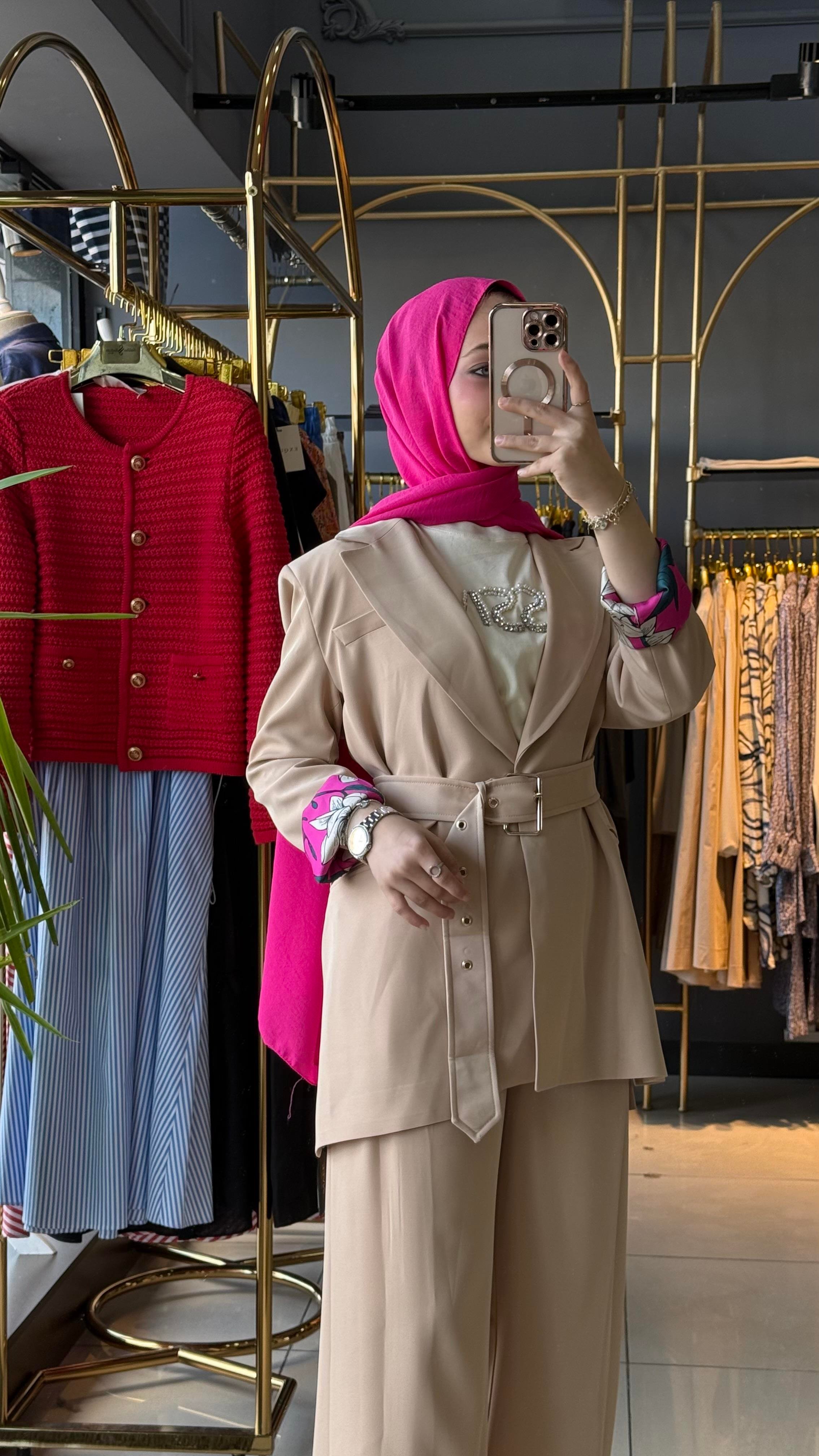 MİSSEMRAMİS TAKIM BEJ