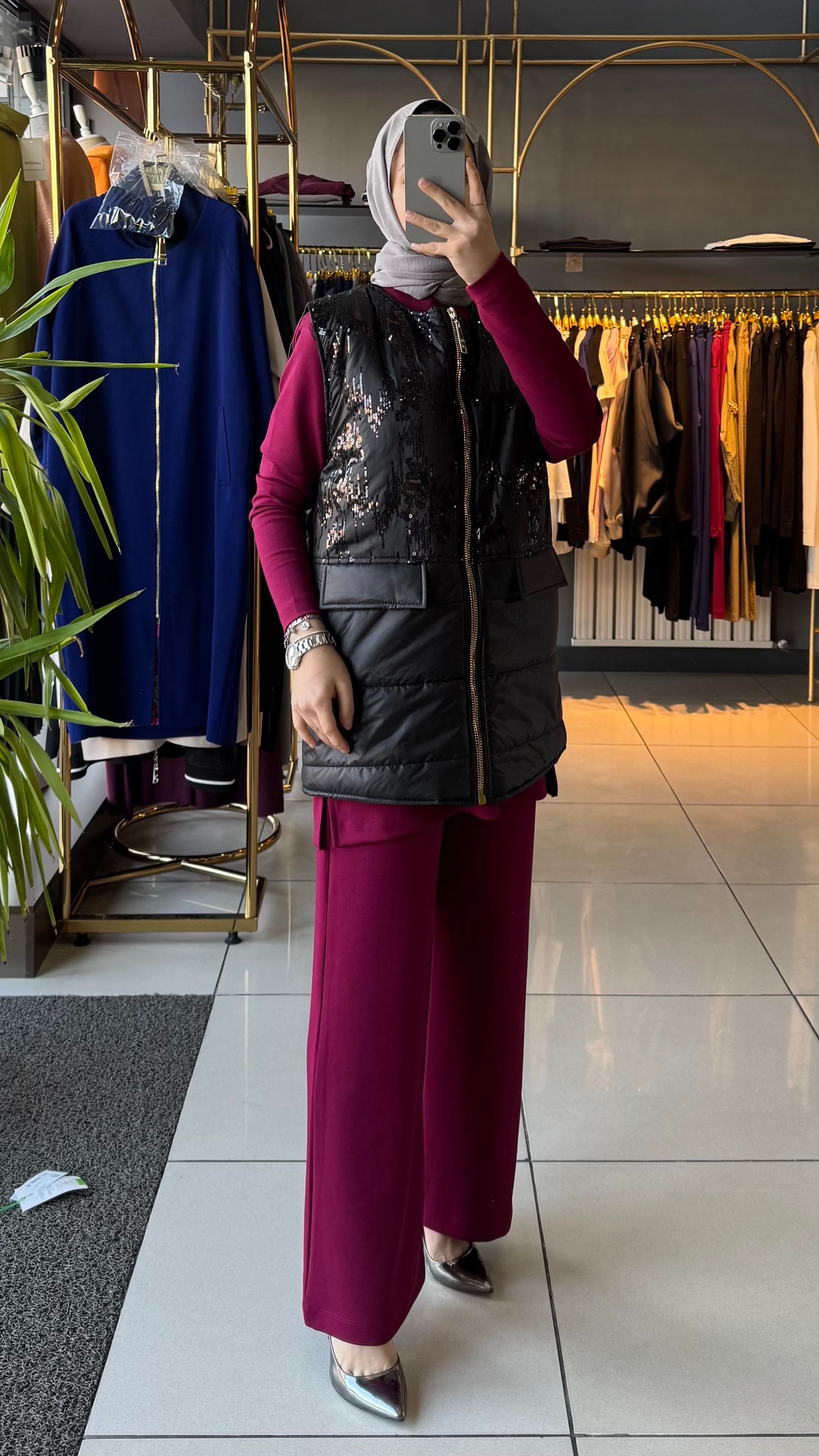 MİSSEMRAMİS YELEK SİYAH