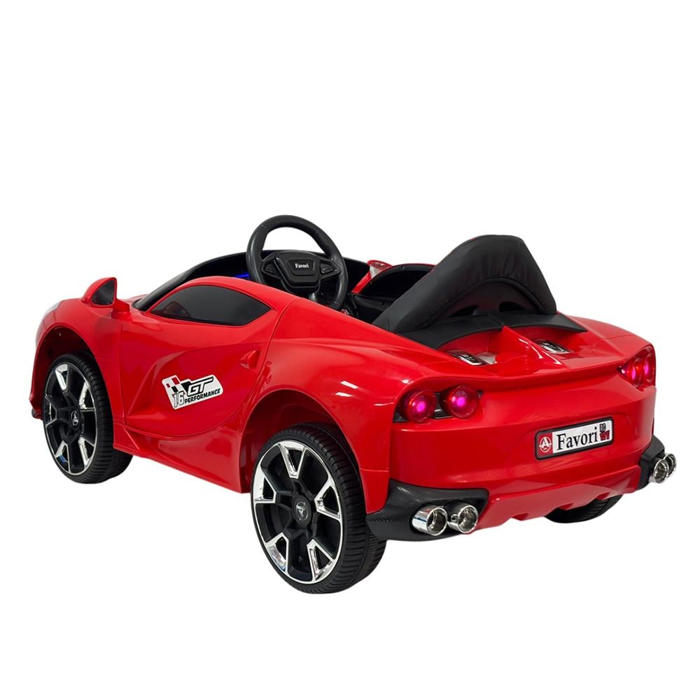 Akülü Araba...Favor Gt Kumandalı 4x2 12v Kırmızı