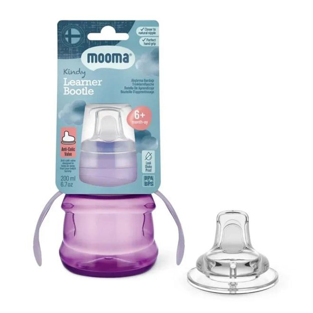 Alştırma Bardağı...200 Ml Kindy 6+ Bebek Moru