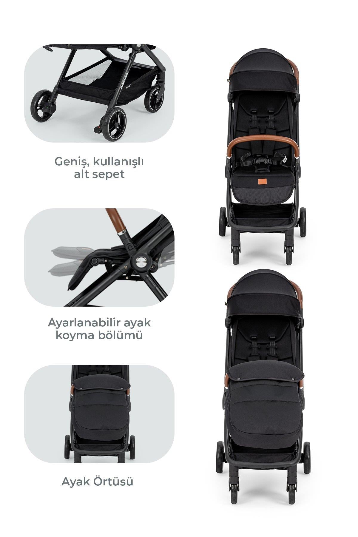 Araba... Autofold Kabin Travel İnsreet Siyah