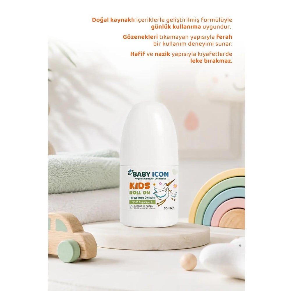 Baby Icon Doğal Roll On Kids