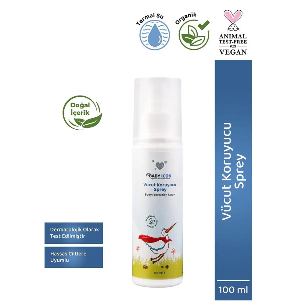 Baby Icon Vücut Koruyucu Sprey 100ml